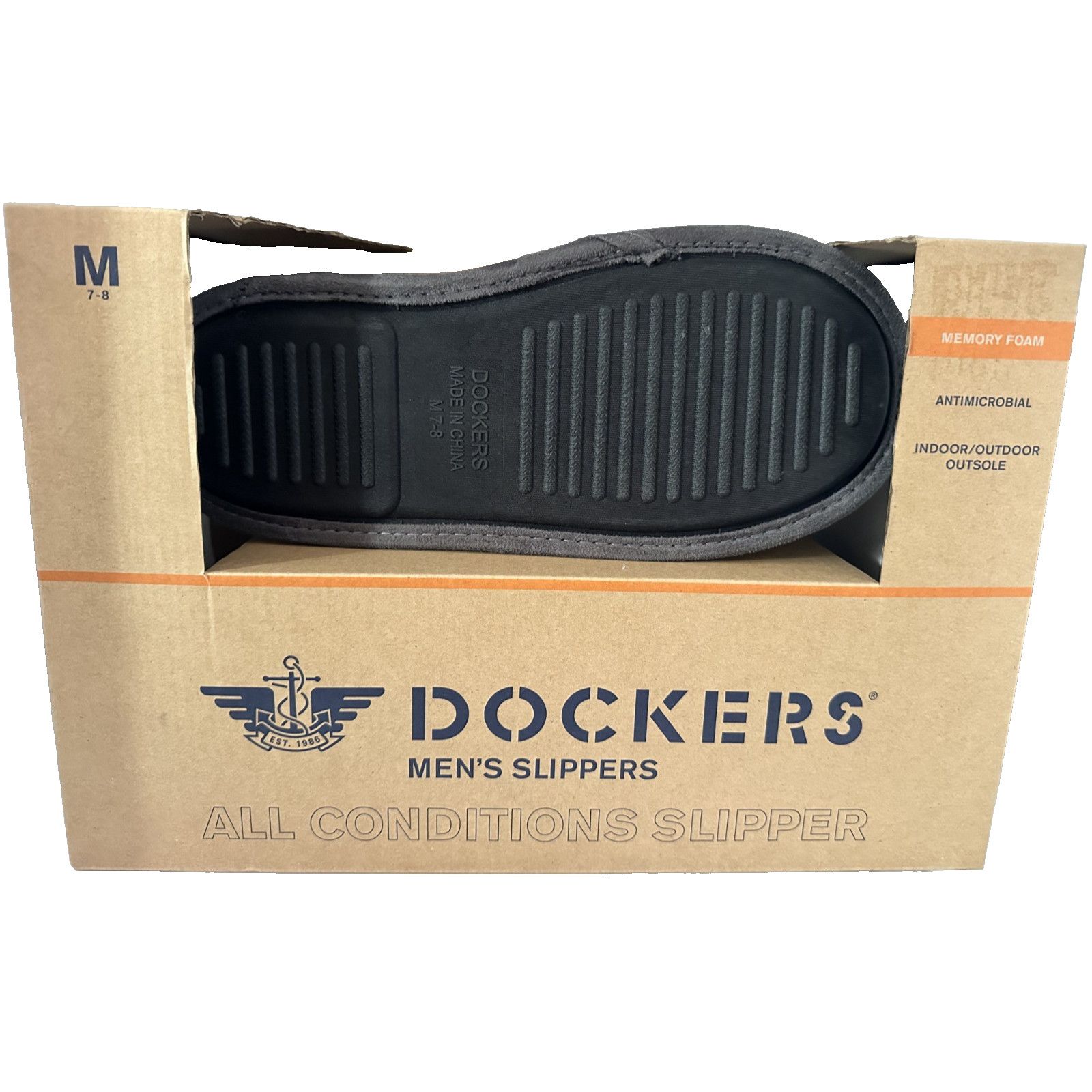 Dockers Dockers Mens All Condition Slippers Memory Foam Outsole-Med Size US 7 / EU 40 - 6 Thumbnail