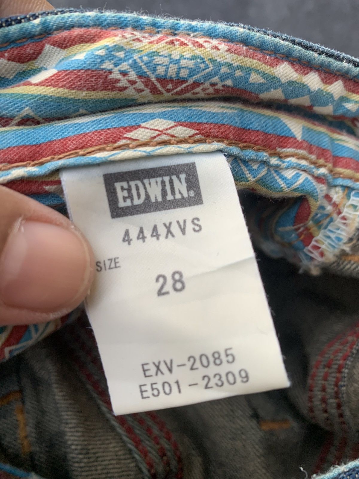 Edwin Edwin exclusive vintage xv nice faded. Size US 30 / EU 46 - 7 Thumbnail