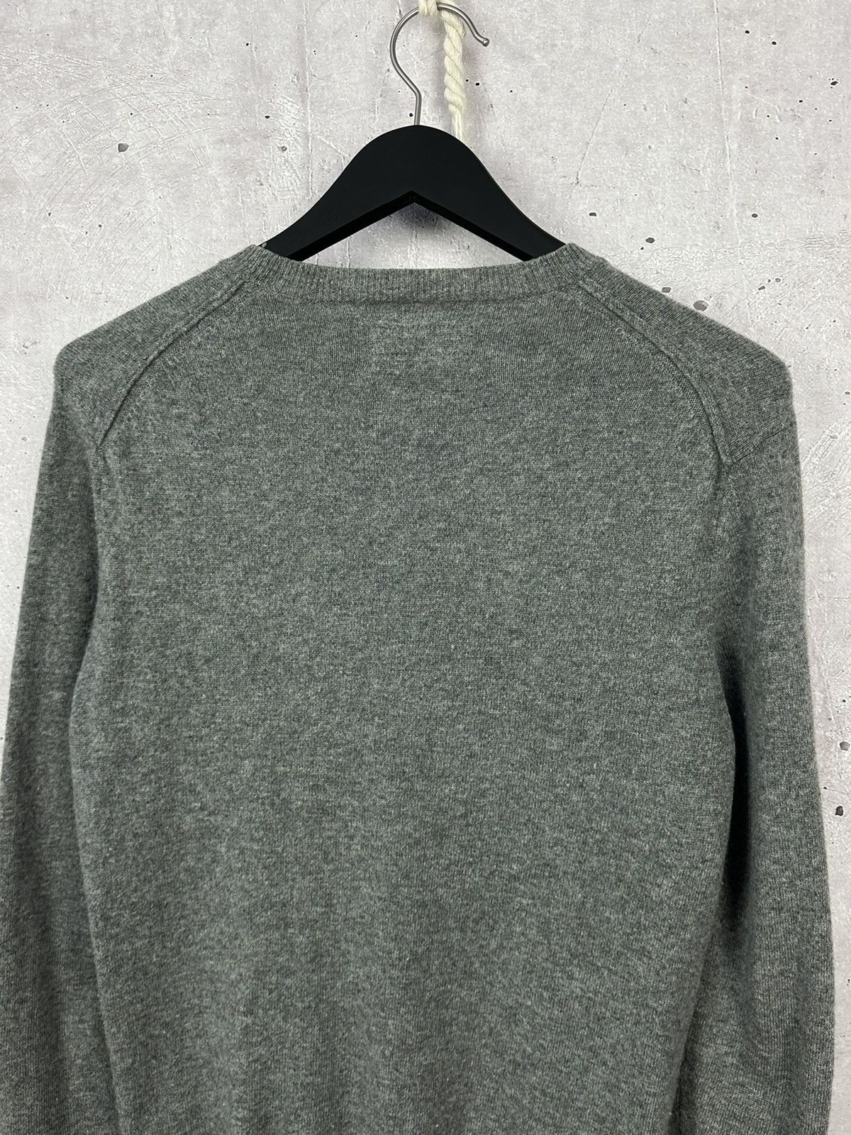 Allsaints × Vintage Allsaints Alec Crew Neck Grey Wool Long Sleeve Sweater Size US M / EU 48-50 / 2 - 6 Thumbnail
