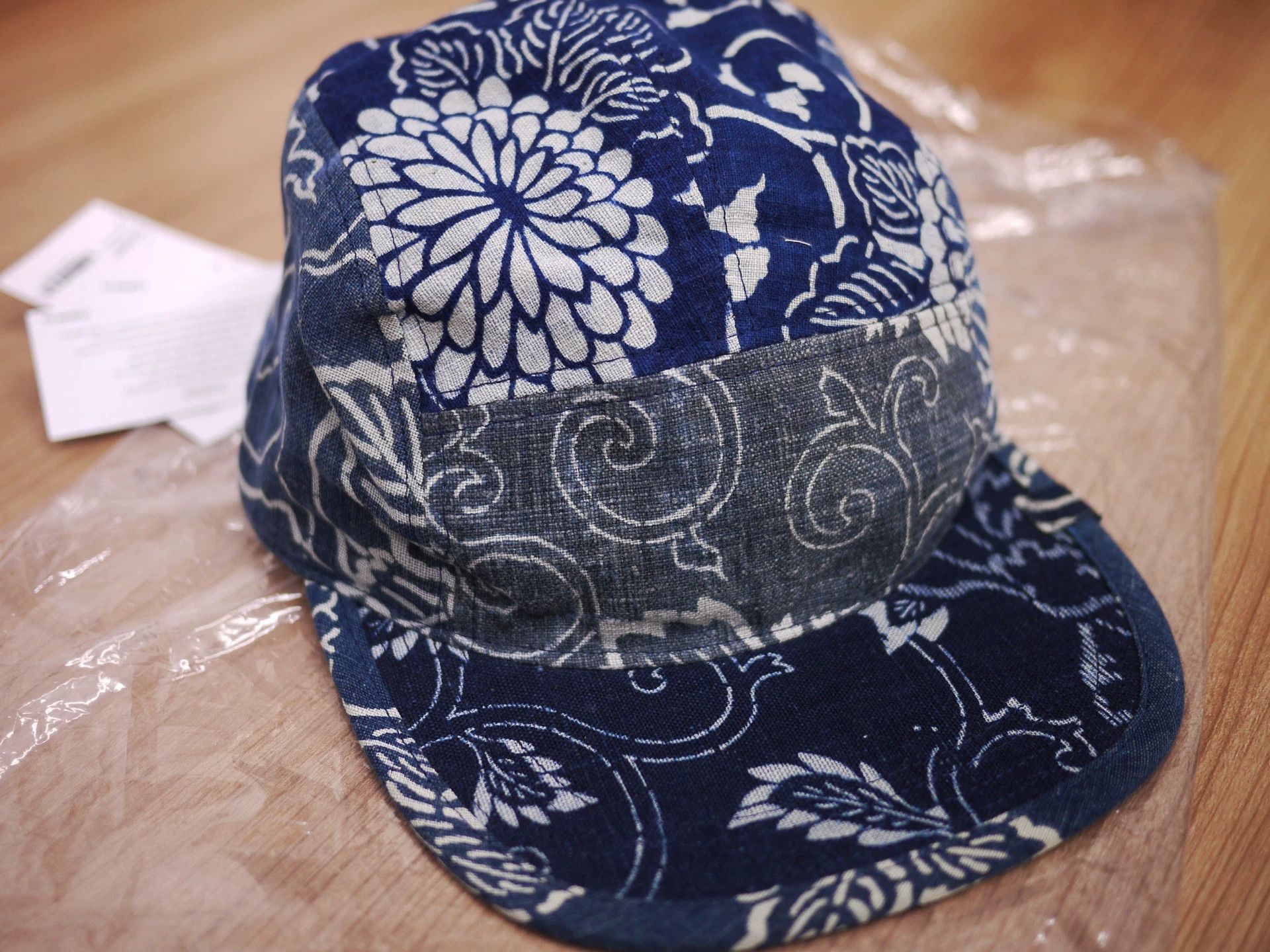 Visvim Visvim ICT Camp Cap Kofu Indigo Pattern F Size ONE SIZE - 3 Thumbnail