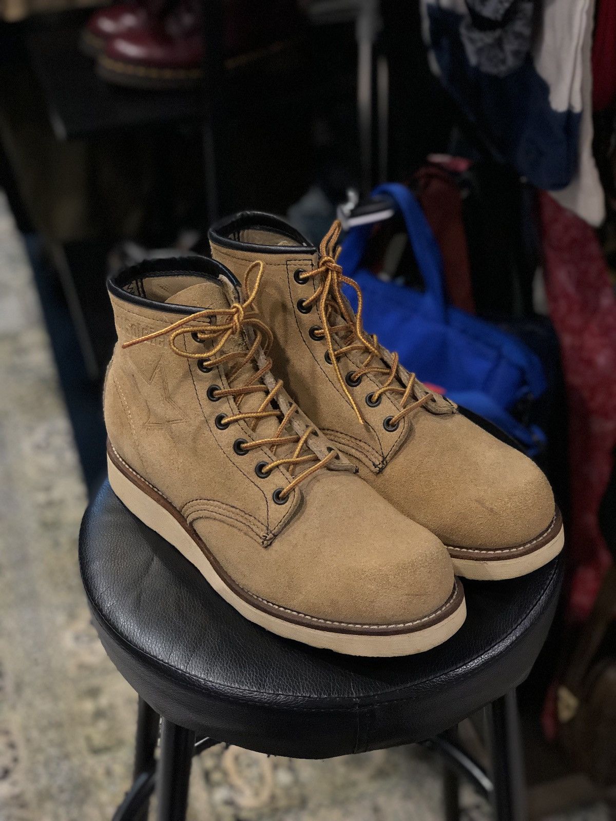 Bape × Red Wing × Vintage Bape x Red Wing Boots Size US 8 / EU 41 - 1 Thumbnail