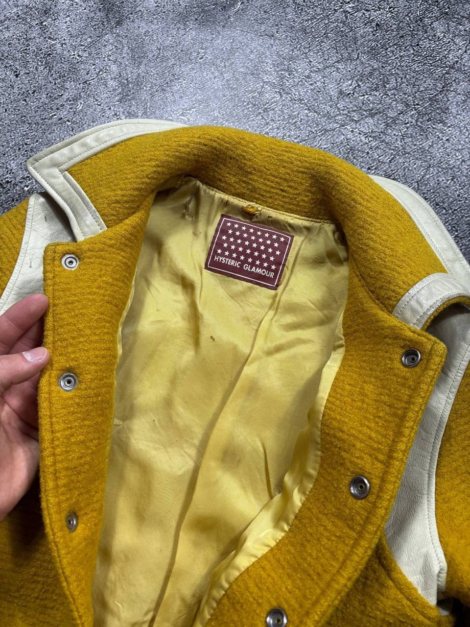 Hysteric Glamour Hysteric Glamour Heavy Wool Varsity Jacket Vintage Japan Size S / US 4 / IT 40 - 4 Thumbnail