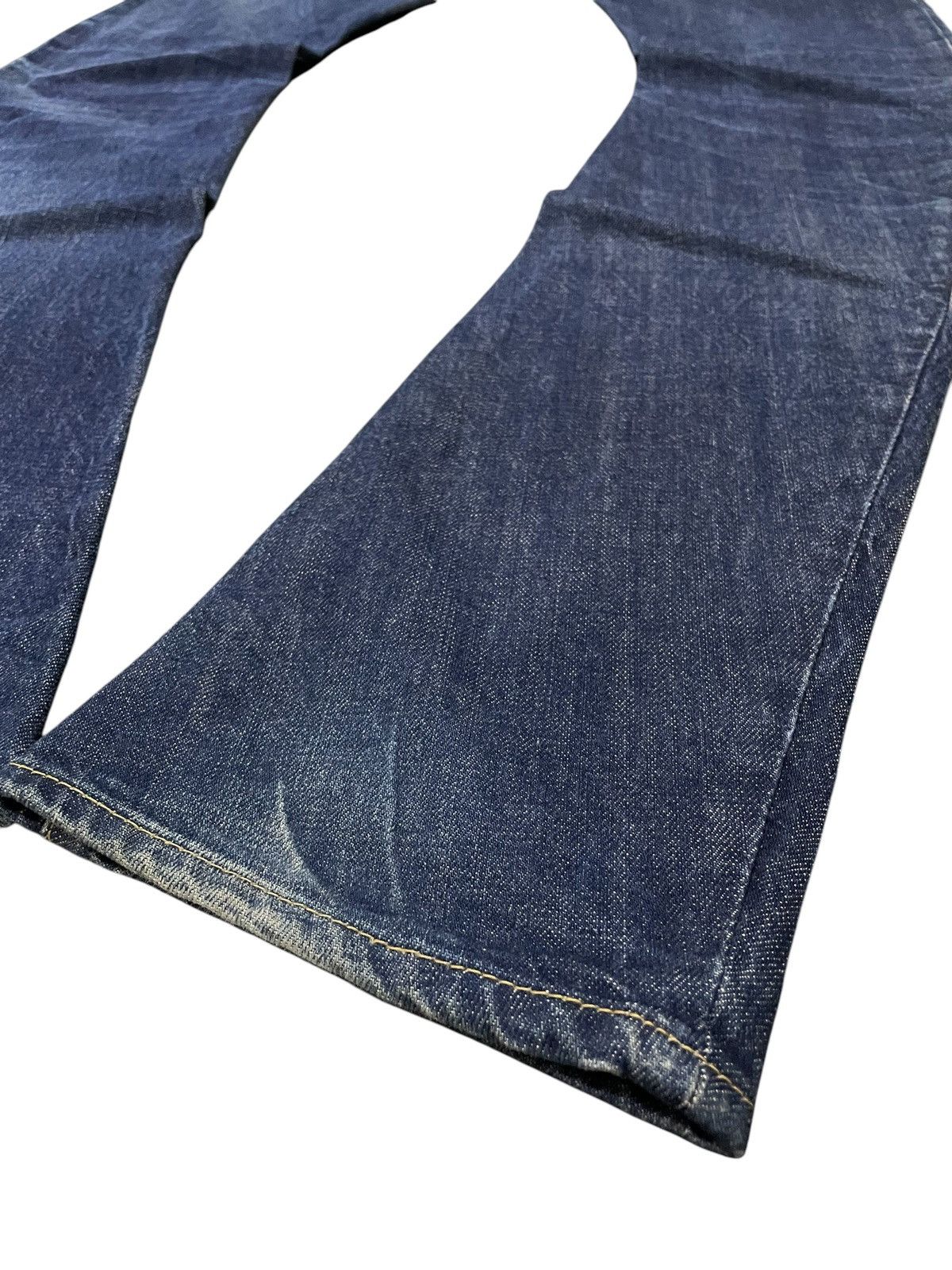 Attachment Attachment Japan Spiral Curved Stacked Leg Long Seam Jeans Size US 30 / EU 46 - 15 Thumbnail