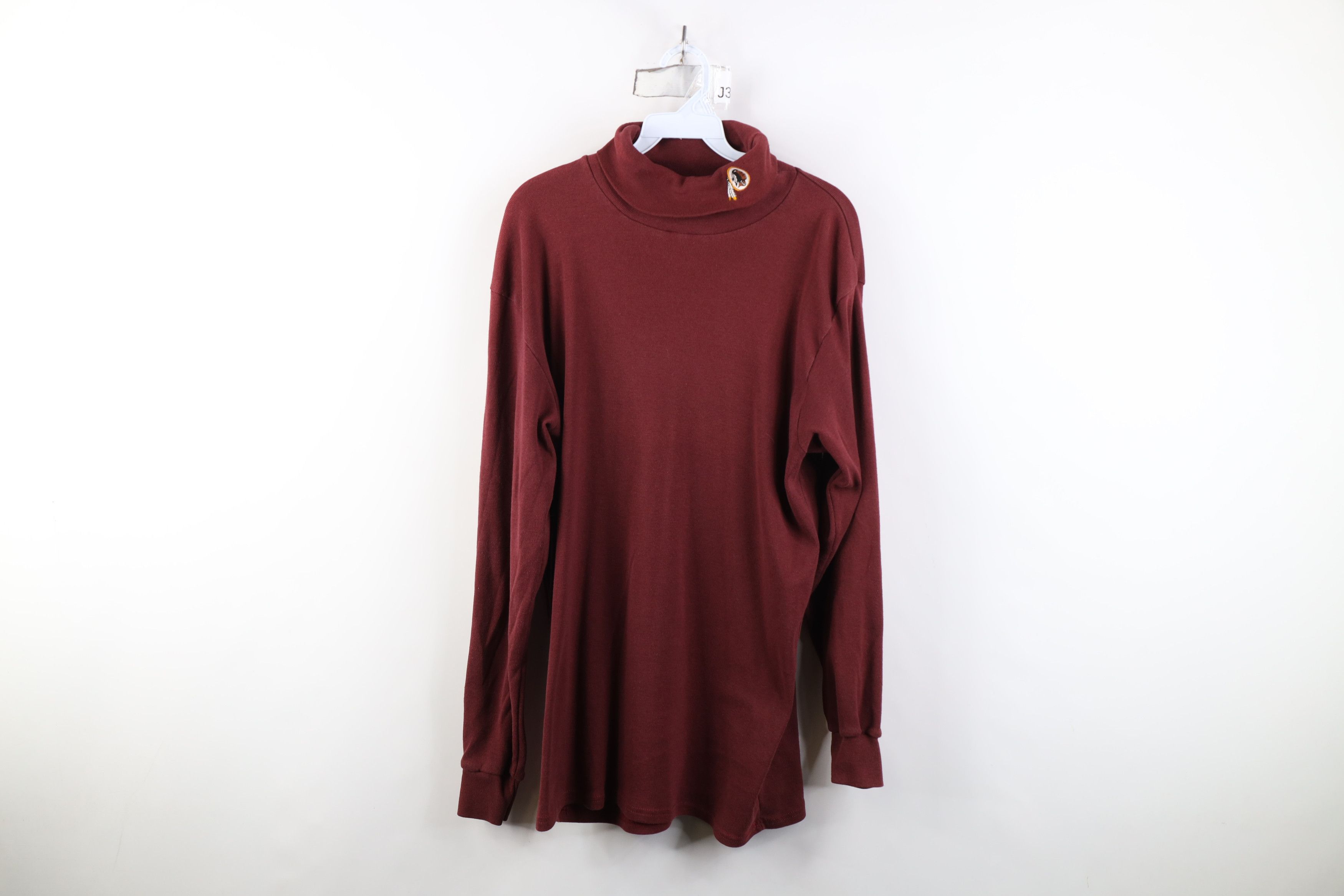 Majestic Vintage 90s Majestic Football Turtleneck T-Shirt USA Size US XL / EU 56 / 4 - 1 Thumbnail