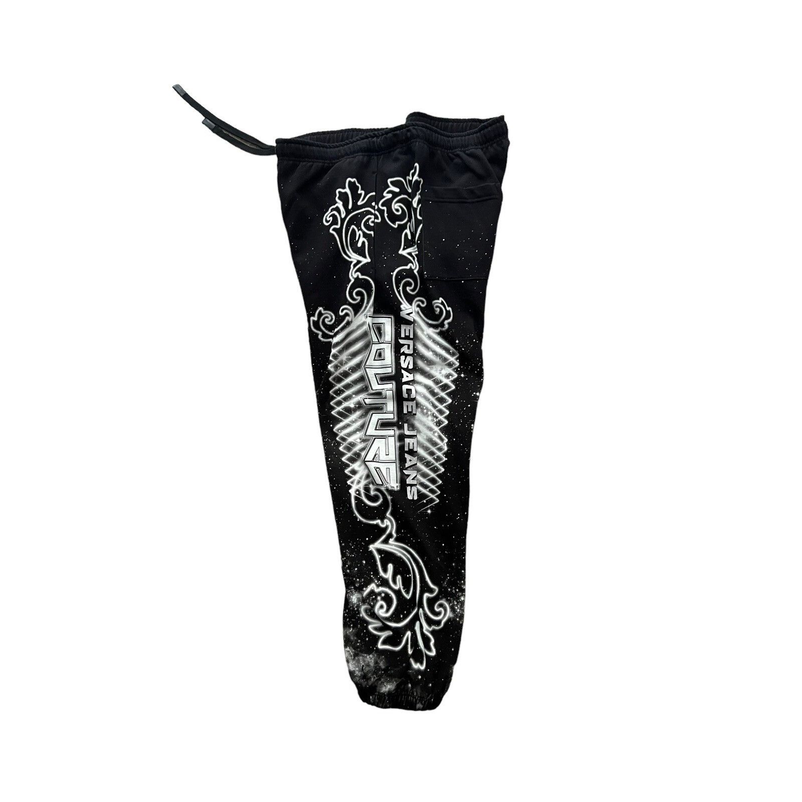 Versace Jeans Couture Versace Couture Mens Jeans Galaxy Sweatpants Black Size XL Size US 36 / EU 52 - 7 Thumbnail
