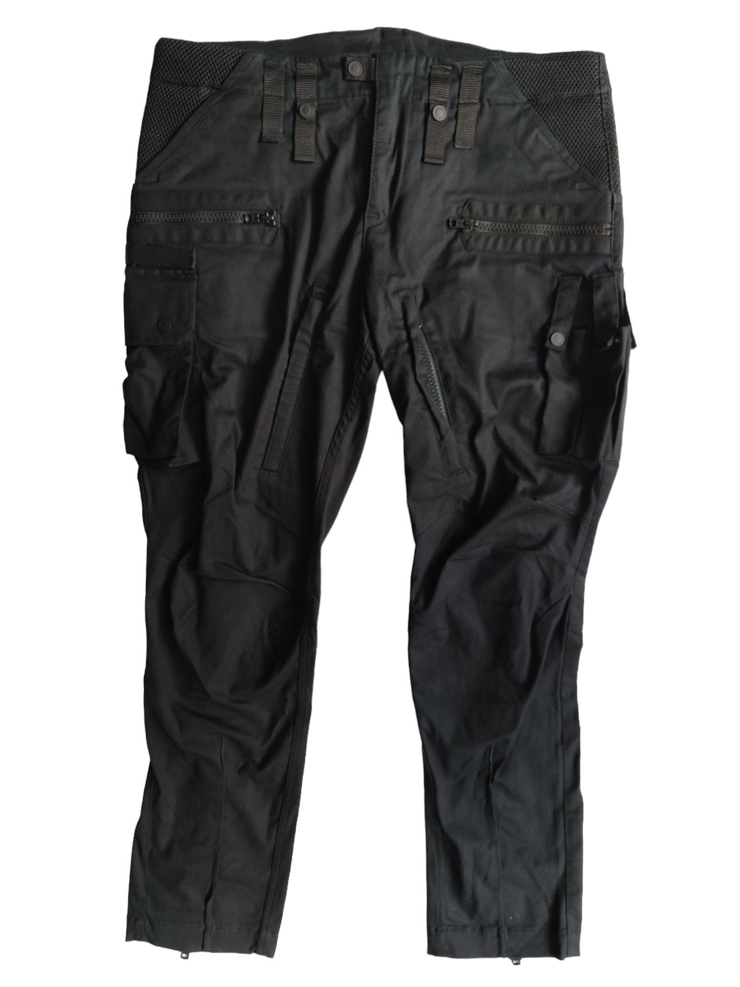 Marcelo Burlon Marcelo Burlon Black Pants Size US 34 / EU 50 - 1 Thumbnail