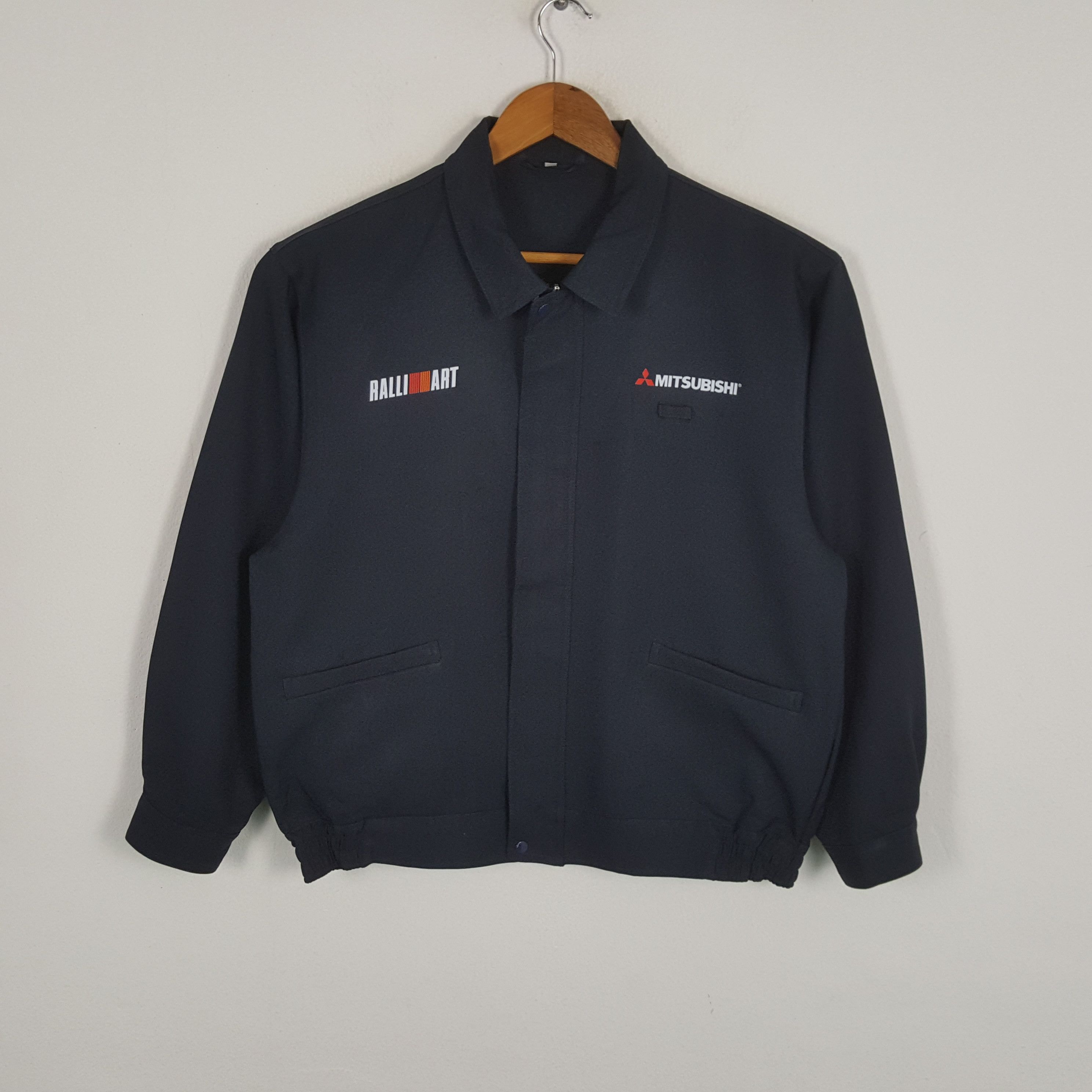Japanese Brand × Vintage Vintage MITSUBISHI RALLI ART Japanese Racing Custom Jacket Size US L / EU 52-54 / 3 - 3 Thumbnail
