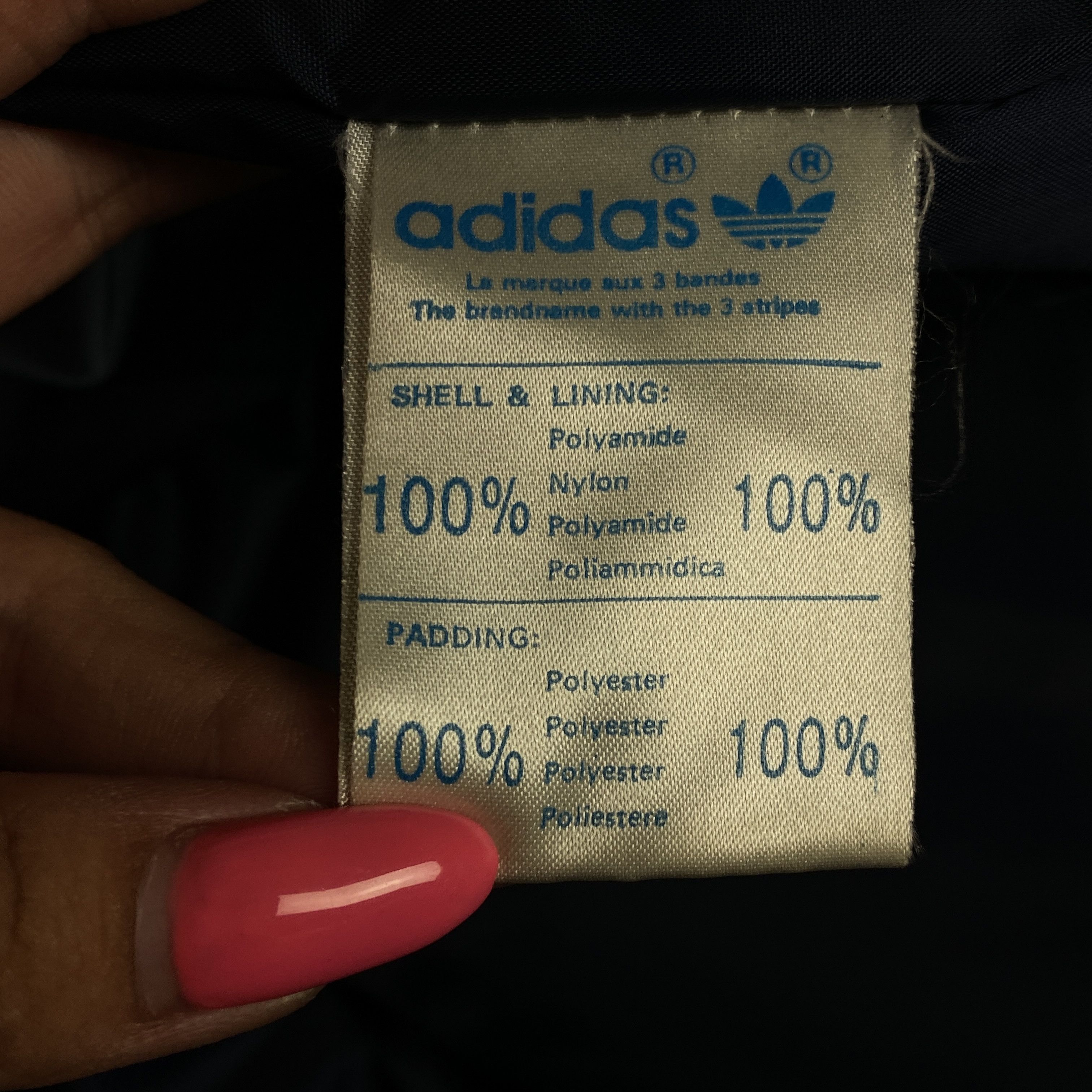 Adidas × Vintage Mens Vintage Parka Jacket Adidas Size 42/44 Polyamide Size US M / EU 48-50 / 2 - 8 Thumbnail