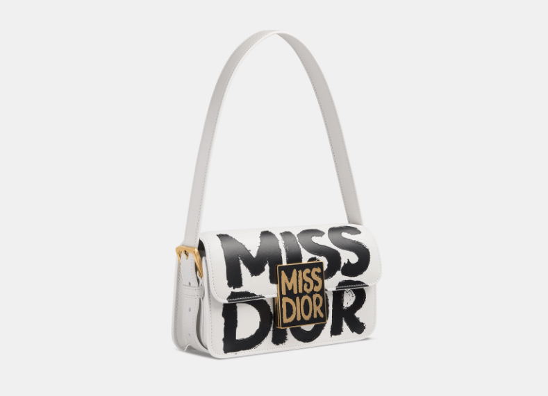Dior o1w1db11125 M2610U Size : OS / Flap Bag in White/Black Size ONE SIZE - 2 Thumbnail