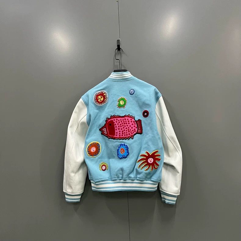 Louis Vuitton Louis Vuitton Yayoi Kusama co-branded face embroidered bas Size US M / EU 48-50 / 2 - 2 Thumbnail