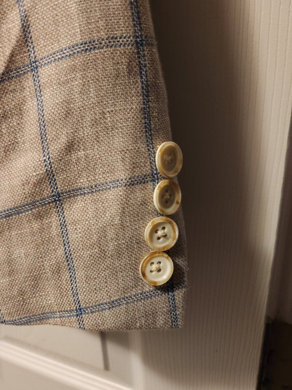 Tallia Tallia men's new 100%linen sport coat blazer jacket 40R Size 40R - 4 Thumbnail