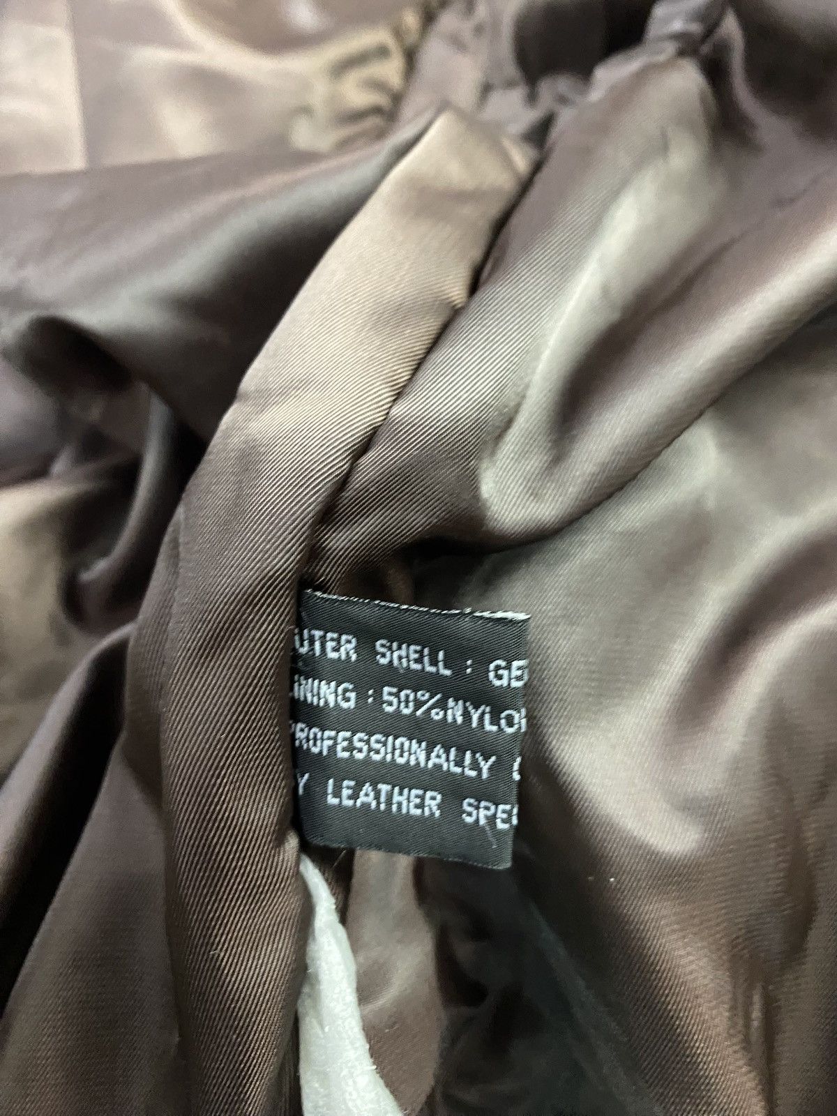 Vintage Vintage leather jacket avant garde archive oversized Size US XL / EU 56 / 4 - 12 Thumbnail