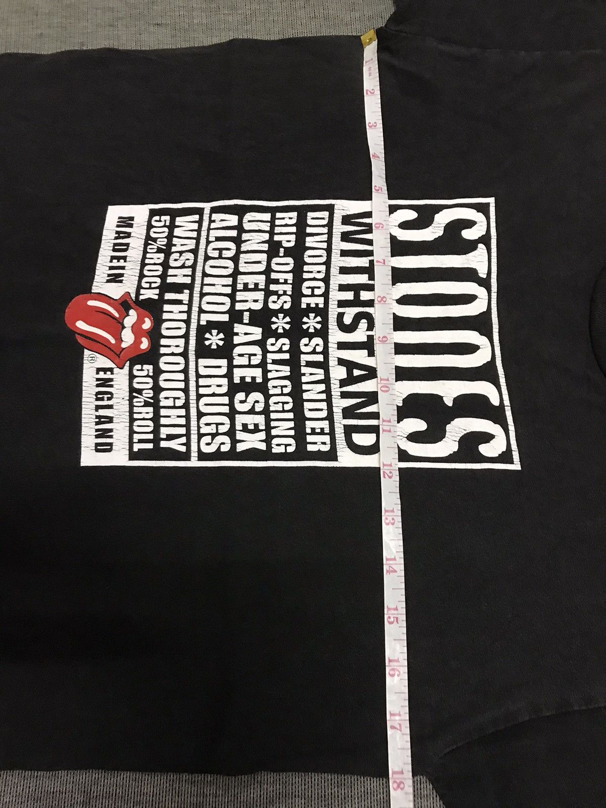 Band Tees × The Rolling Stones Bootleg The Rolling Stones Tess Size US S / EU 44-46 / 1 - 9 Thumbnail