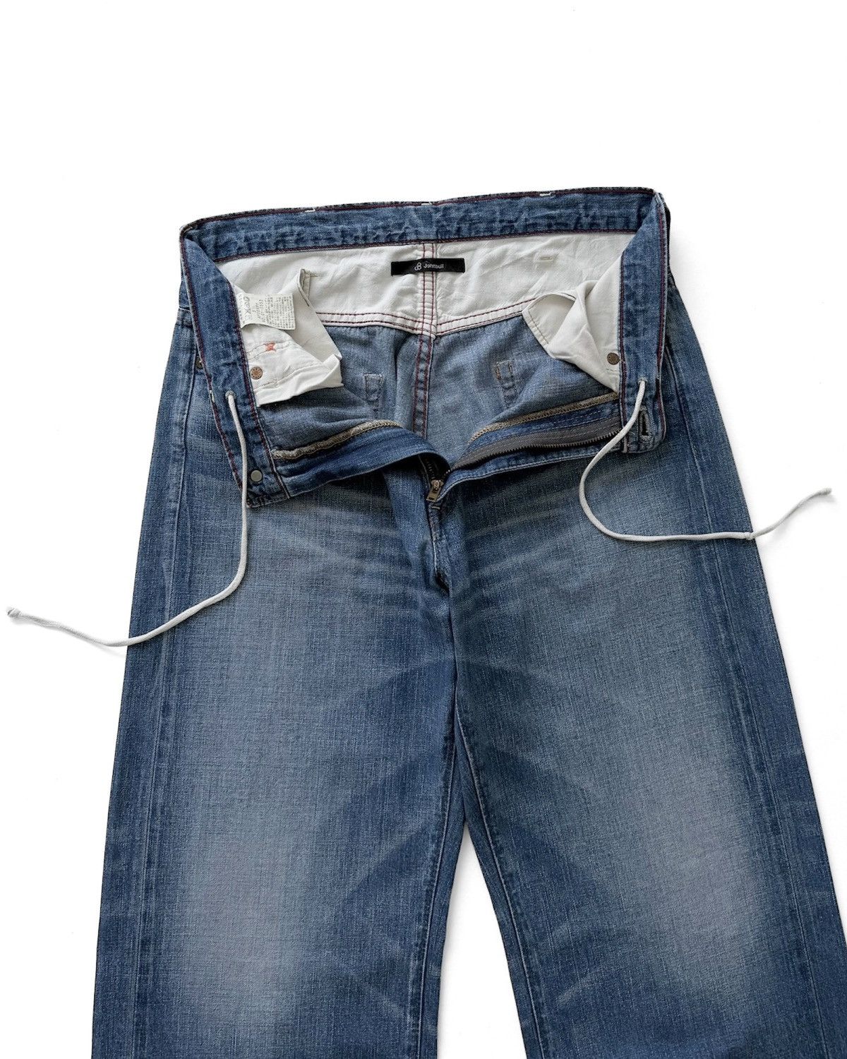 Johnbull JOHNBULL SELVAGE DENIM WIDE JEANS Size US 32 / EU 48 - 5 Thumbnail