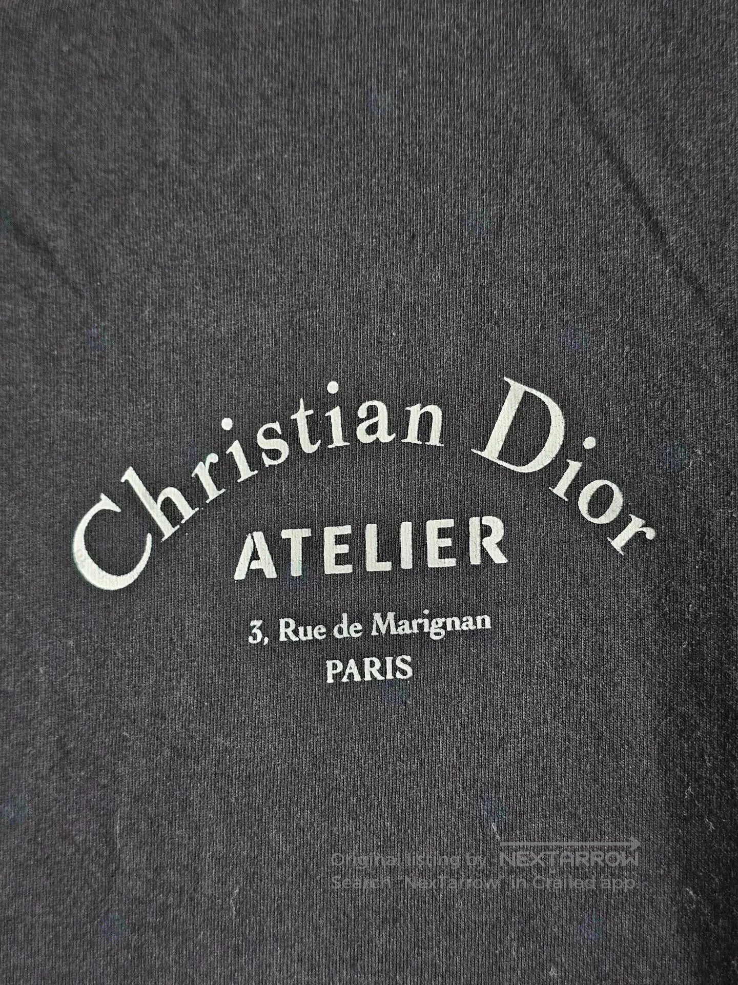 Dior Dior Black Logo Short Sleeve T-Shirt. Size US XS / EU 42 / 0 - 2 Thumbnail