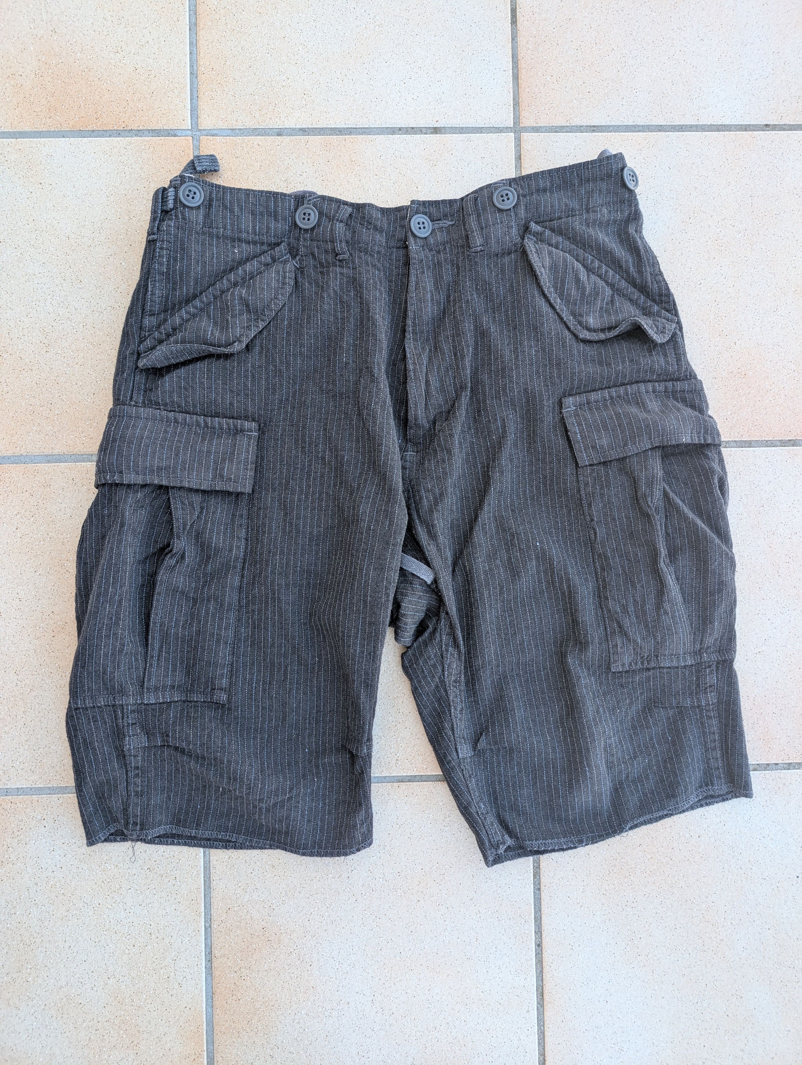 Visvim Visvim Cargo Pinstripe Shorts, size S Size US 30 / EU 46 - 1 Thumbnail