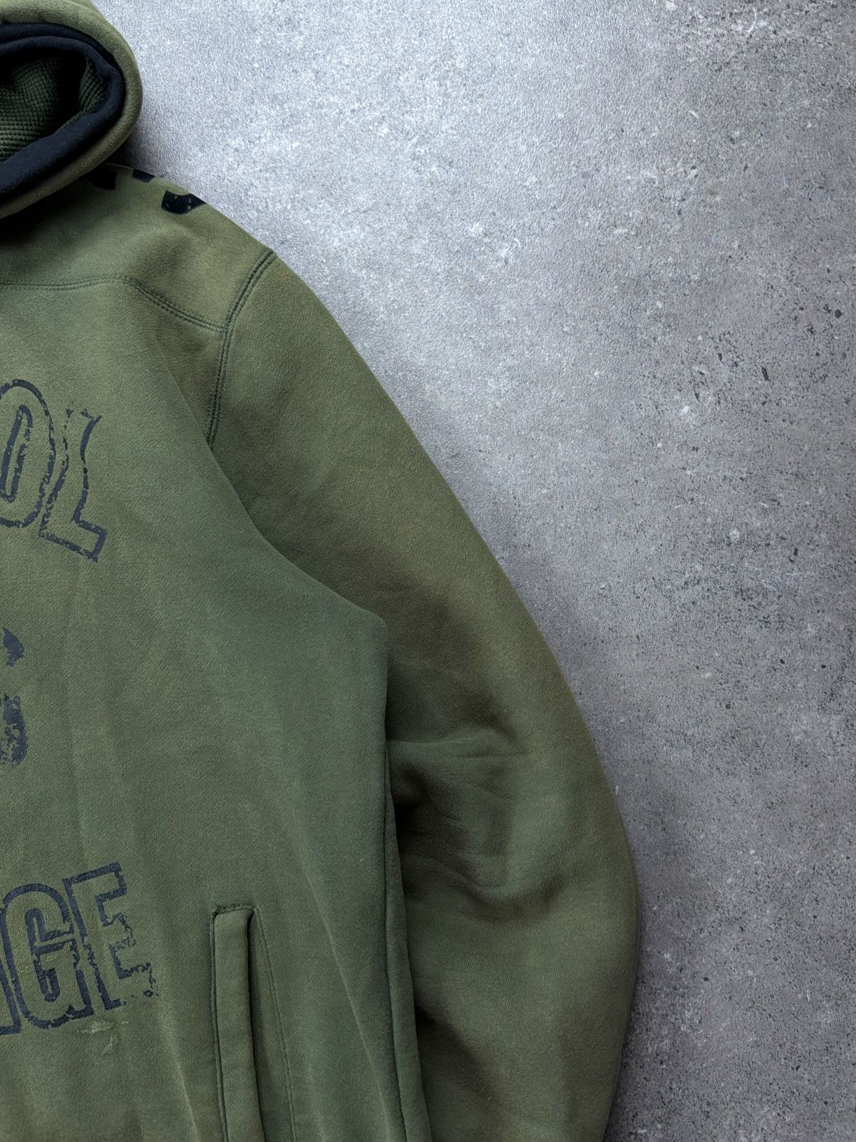 Kangol Vintage 00s kangol y2k big logo faded hoodie zip Size US XL / EU 56 / 4 - 6 Thumbnail