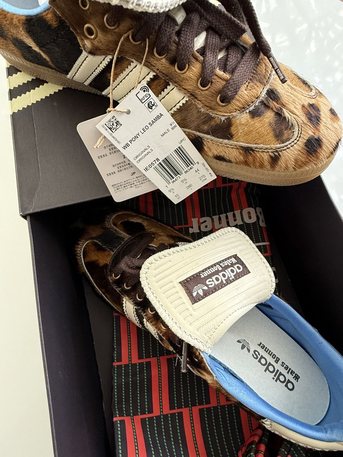 Adidas  Wales Bonner Adidas x Wales Bonner Pony Leo Samba | Grailed