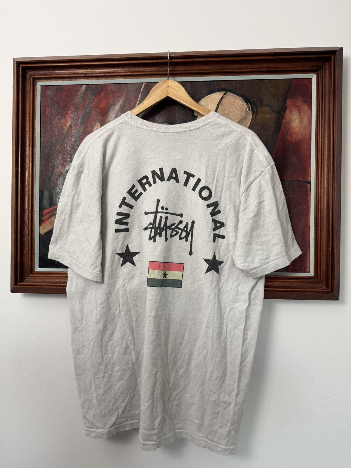 Stussy Stussy International Print Tee World Tour Streetwear Hype Size US L / EU 52-54 / 3 - 1 Thumbnail