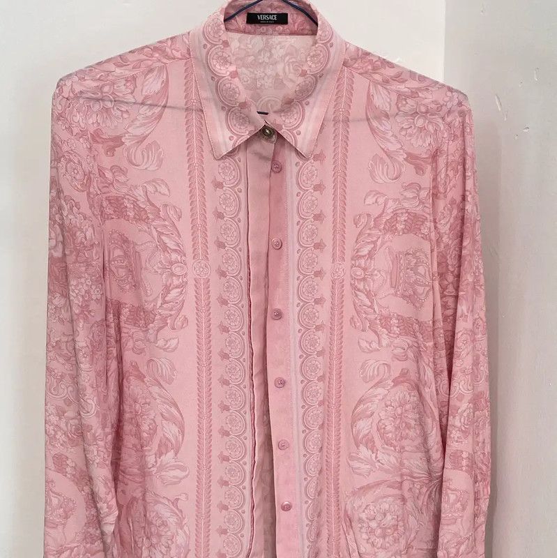 Versace Versace Multicolor Silk Women's Shirt 0089 Size M / US 6-8 / IT 42-44 - 1 Thumbnail