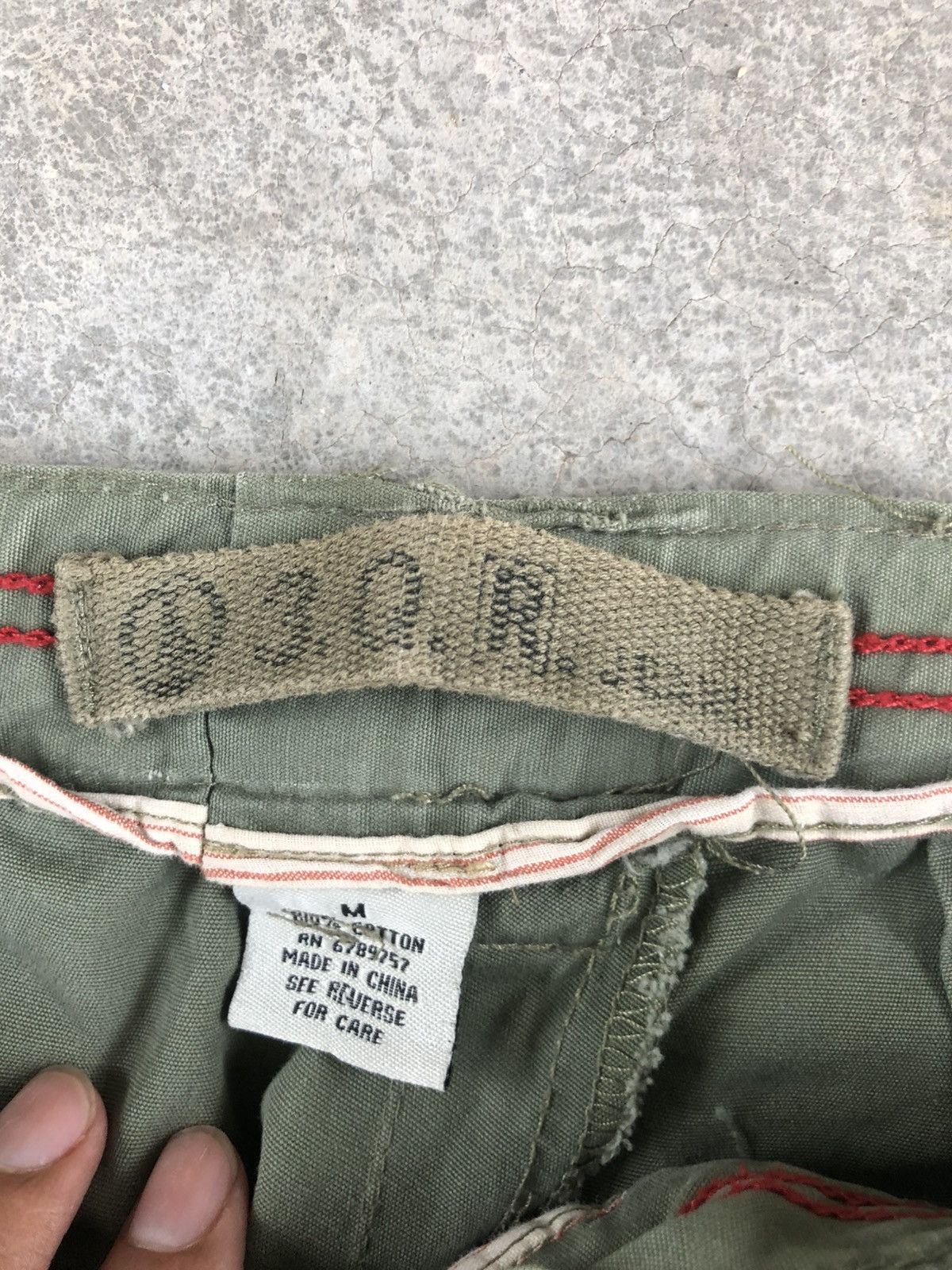 Japanese Brand Japanese 3.Q.R Army Cargo Pants Bondage Multipocket Size US 31 - 18 Thumbnail