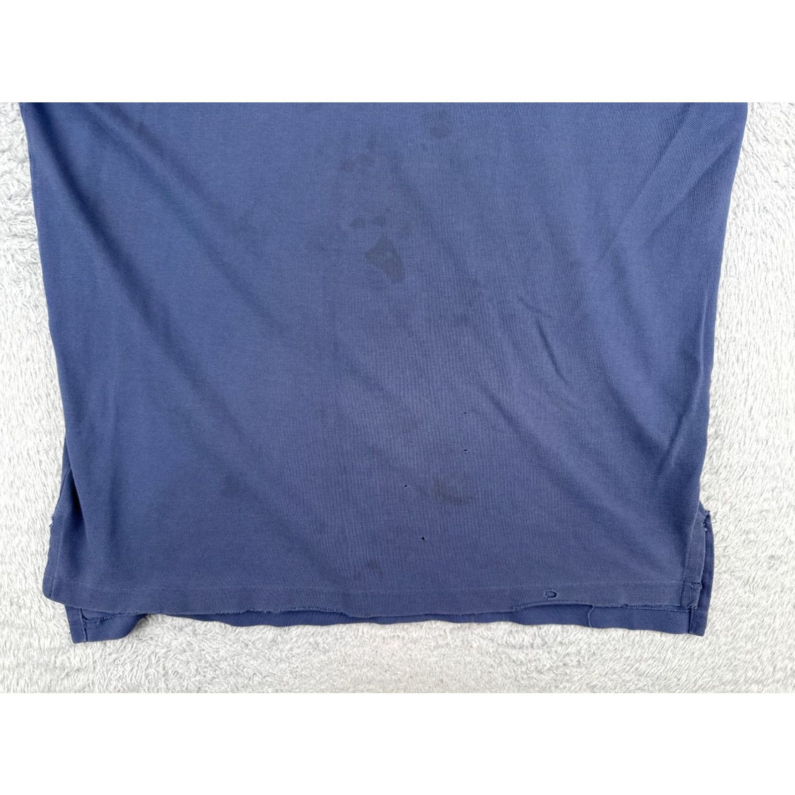 Ralph Lauren VINTAGE Polo Ralph Lauren Polo Shirt Adult XL Blue 100% Cotton Casual Mens Size US XL / EU 56 / 4 - 5 Thumbnail