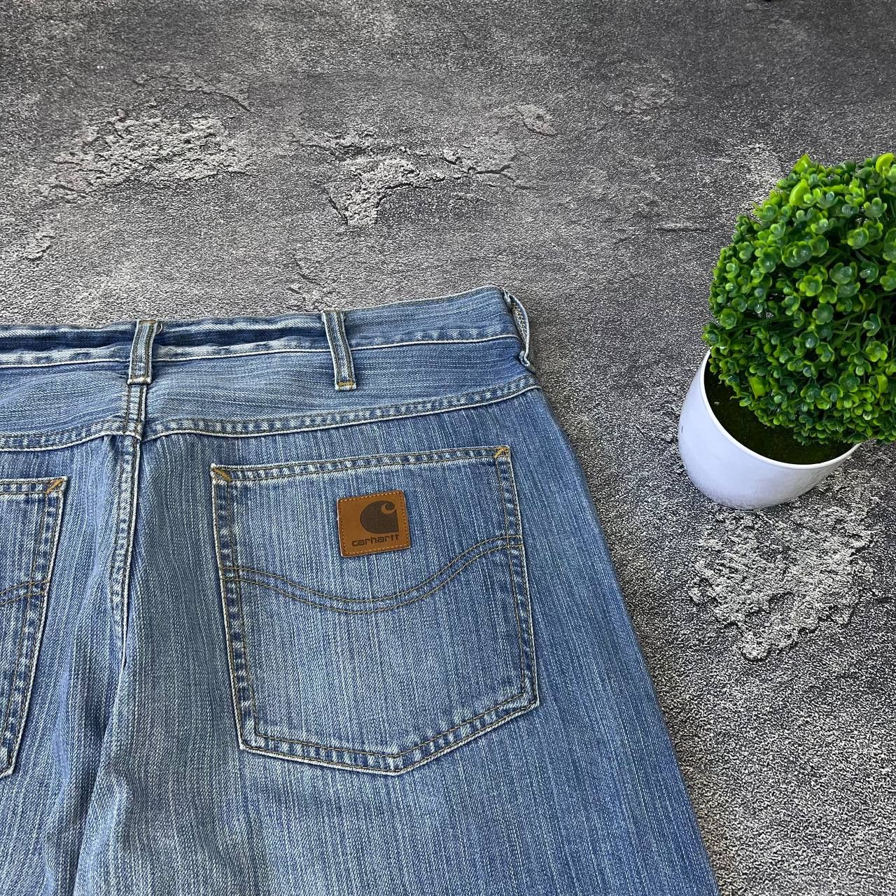 Carhartt Wip Vintage Carhartt Western Pant Blue Size 34x320 Straight Size US 33 - 23 Thumbnail