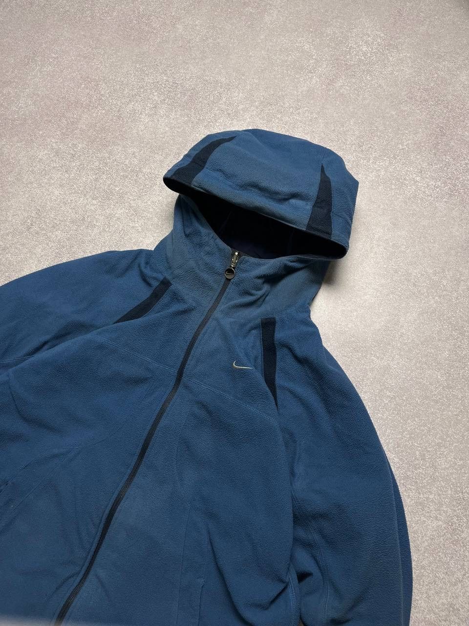 Nike Vintage Nike Swoosh Reversible Fleece Winter Jacket M Size US M / EU 48-50 / 2 - 2 Thumbnail