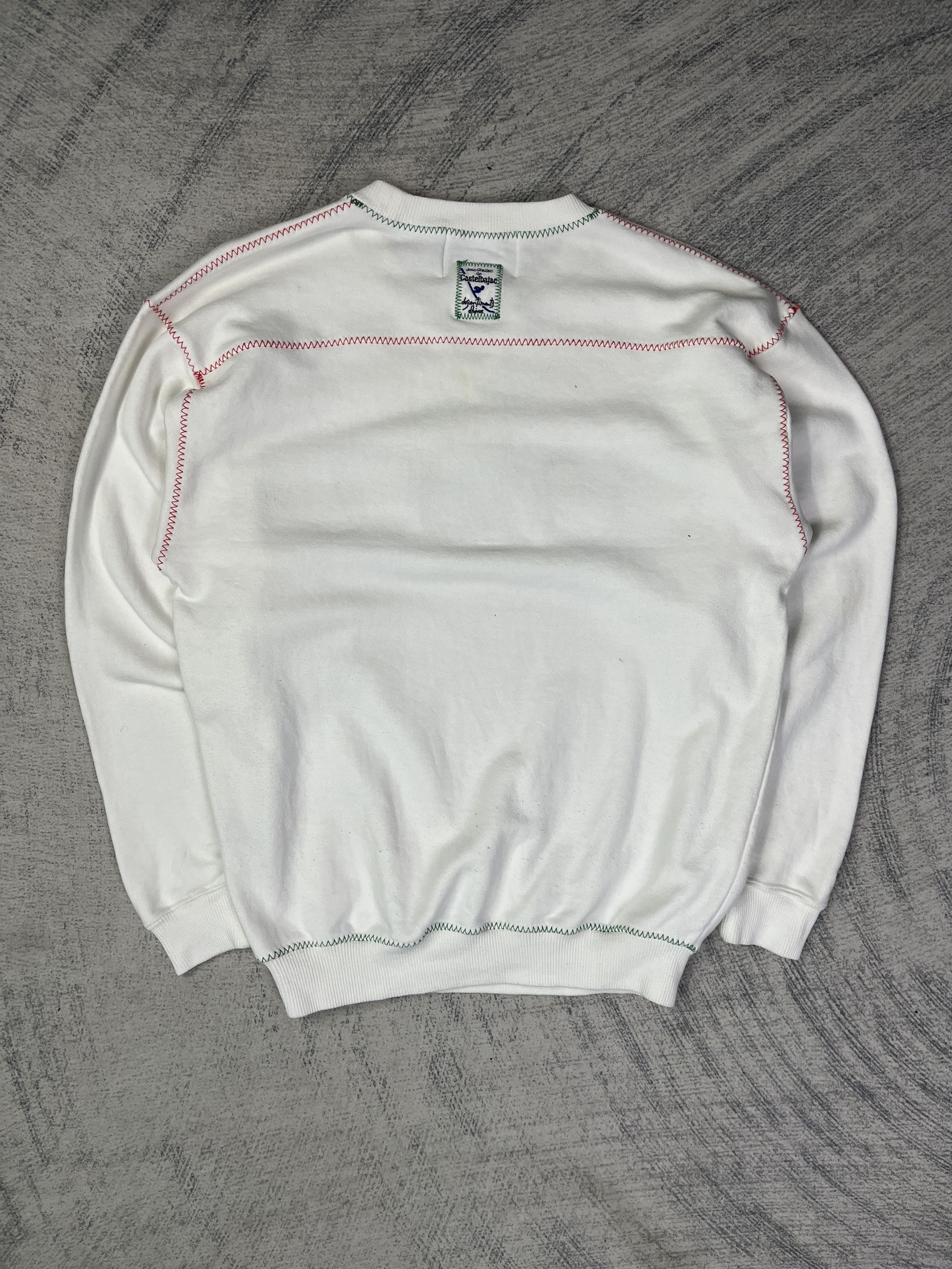 Jean Charles De Castelbajac Descentiments Dhiver Ski Nations Embroidery Flags Sweatshirt Size US M / EU 48-50 / 2 - 2 Thumbnail