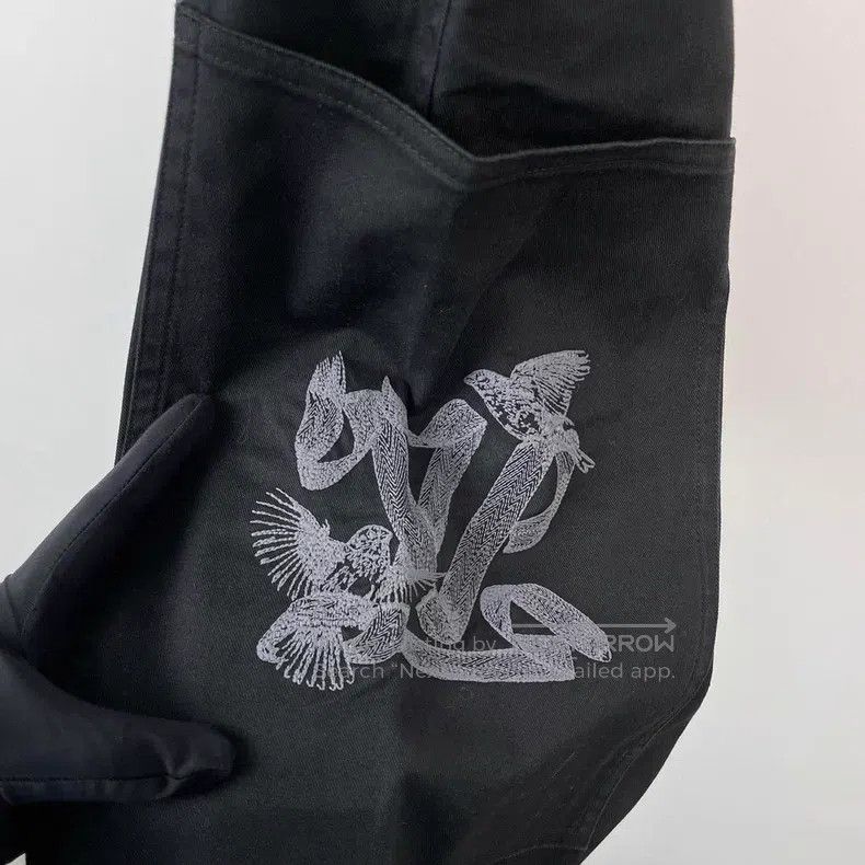 Louis Vuitton Louis Vuitton size US 54 Black overalls pants Size US 38 / EU 54 - 4 Thumbnail