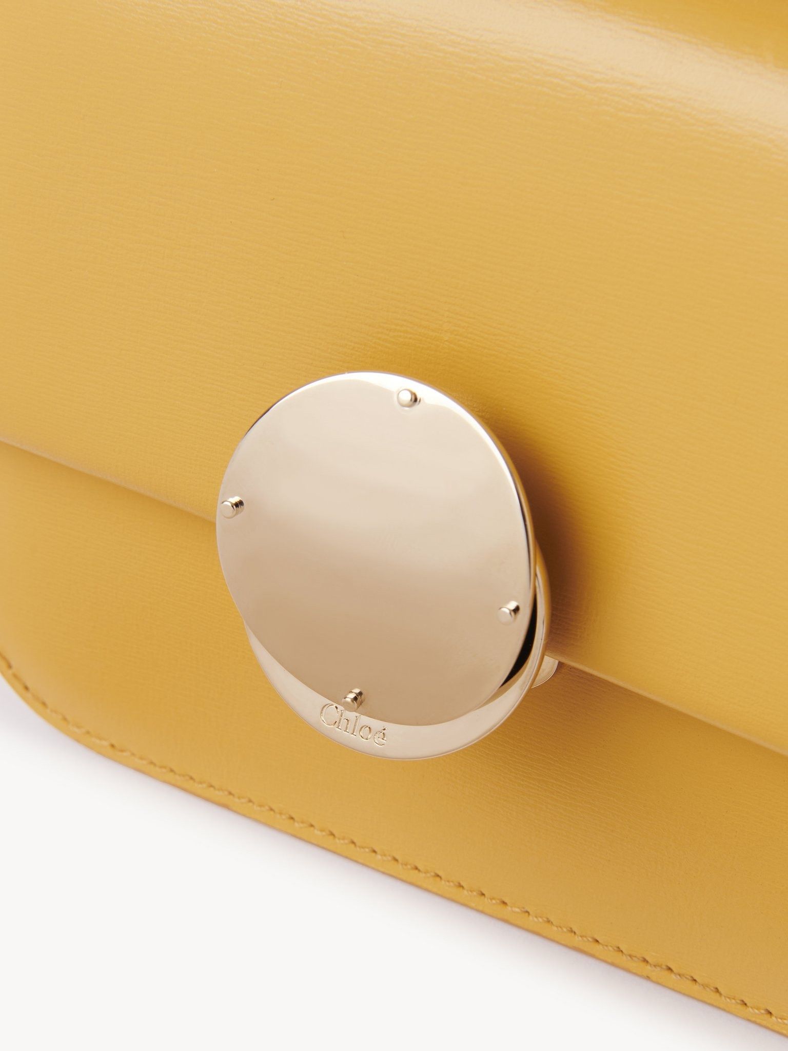 Chloe o1loc1c1224 Size: OS / CHC24 Penelope Micro Flap Bag Gold Size ONE SIZE - 5 Thumbnail