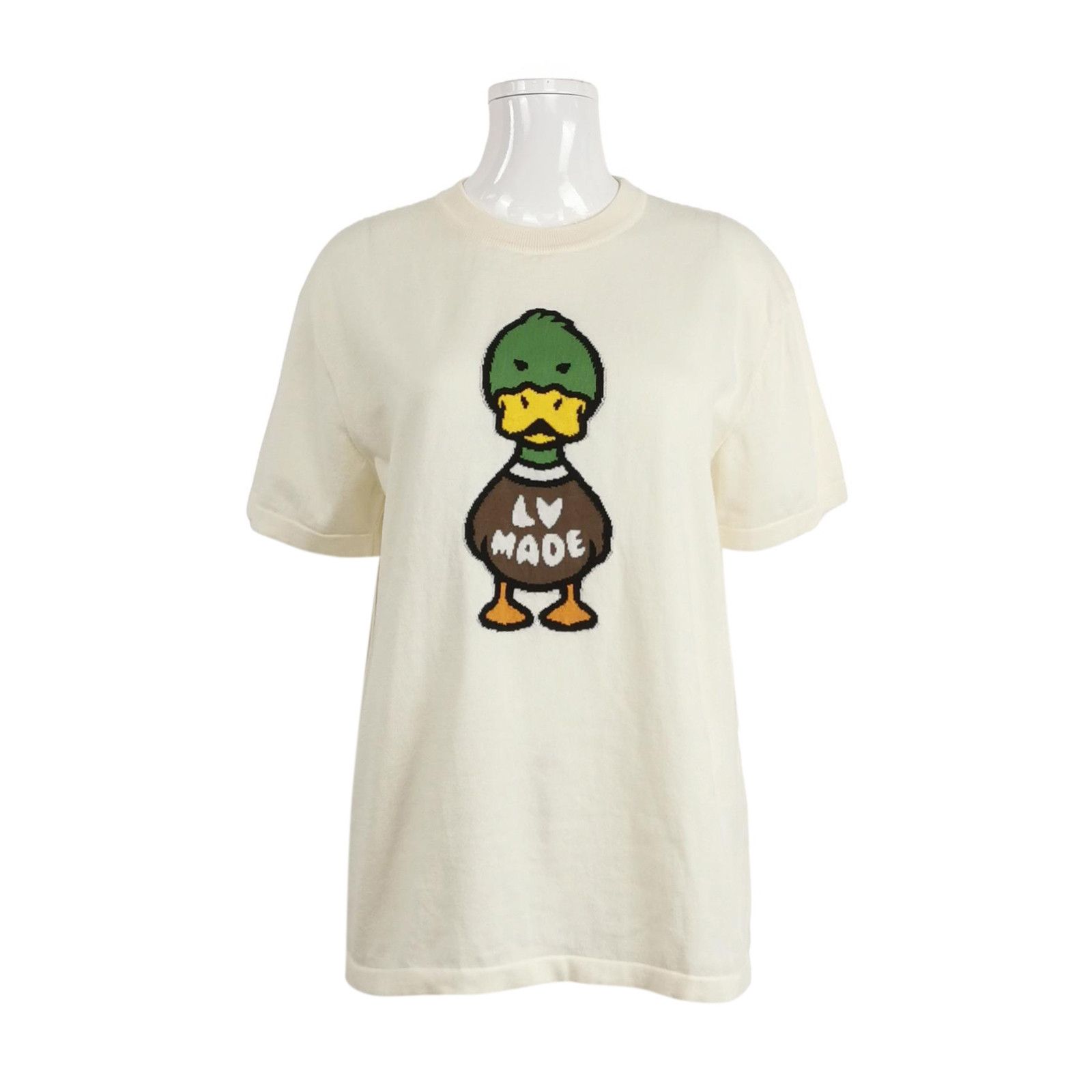 Louis Vuitton Louis Vuitton Duck Graphic Short-Sleeve T-Shirt M Size US S / EU 44-46 / 1 - 1 Thumbnail