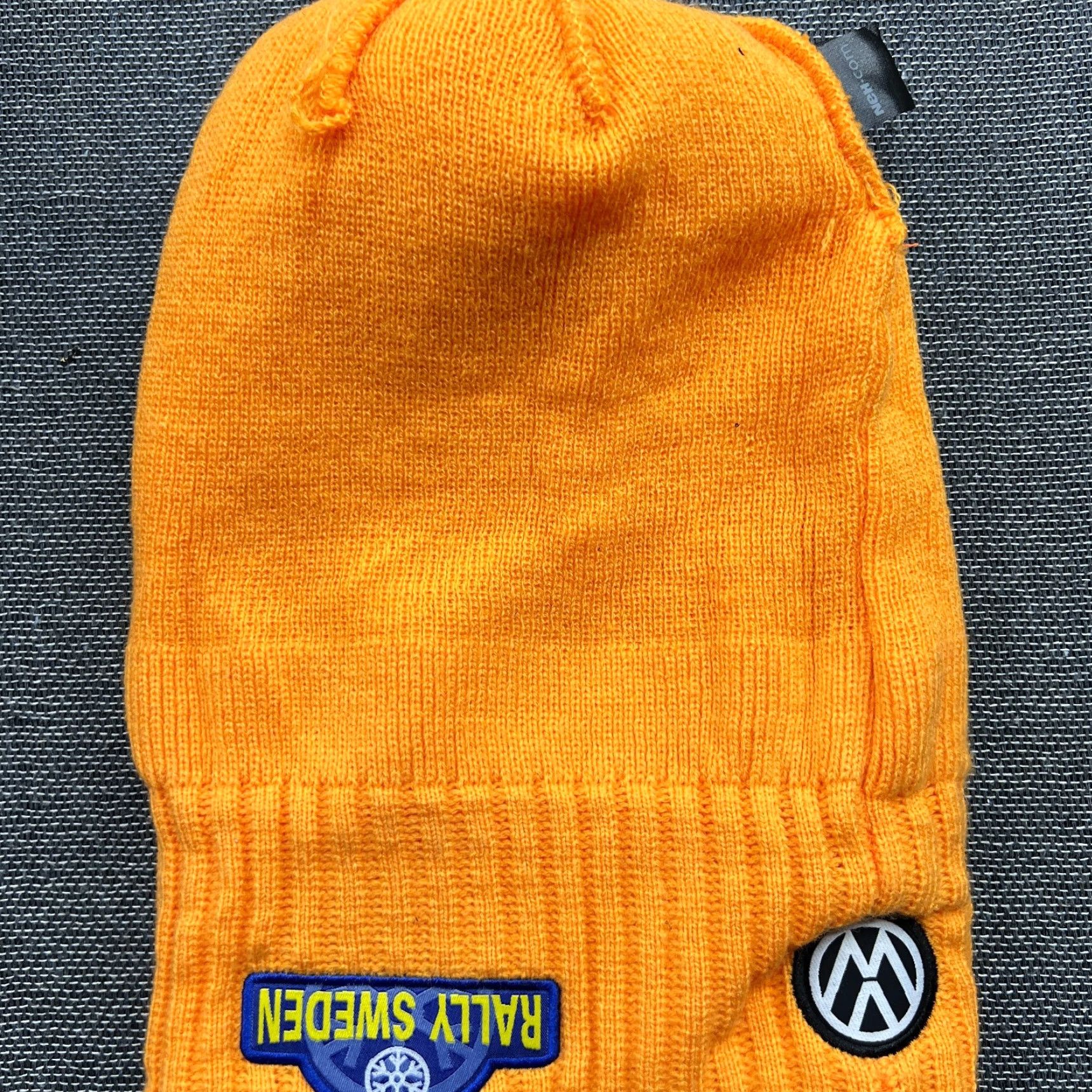 Vintage WRC 2016 NEH Rally Sweden Beanie Hat One Size FIA World Rally Orange Unisex Adults Beanie - Neh, Acrylic Knit, Thermal, Stretch, Solid Pattern Size ONE SIZE - 6 Thumbnail