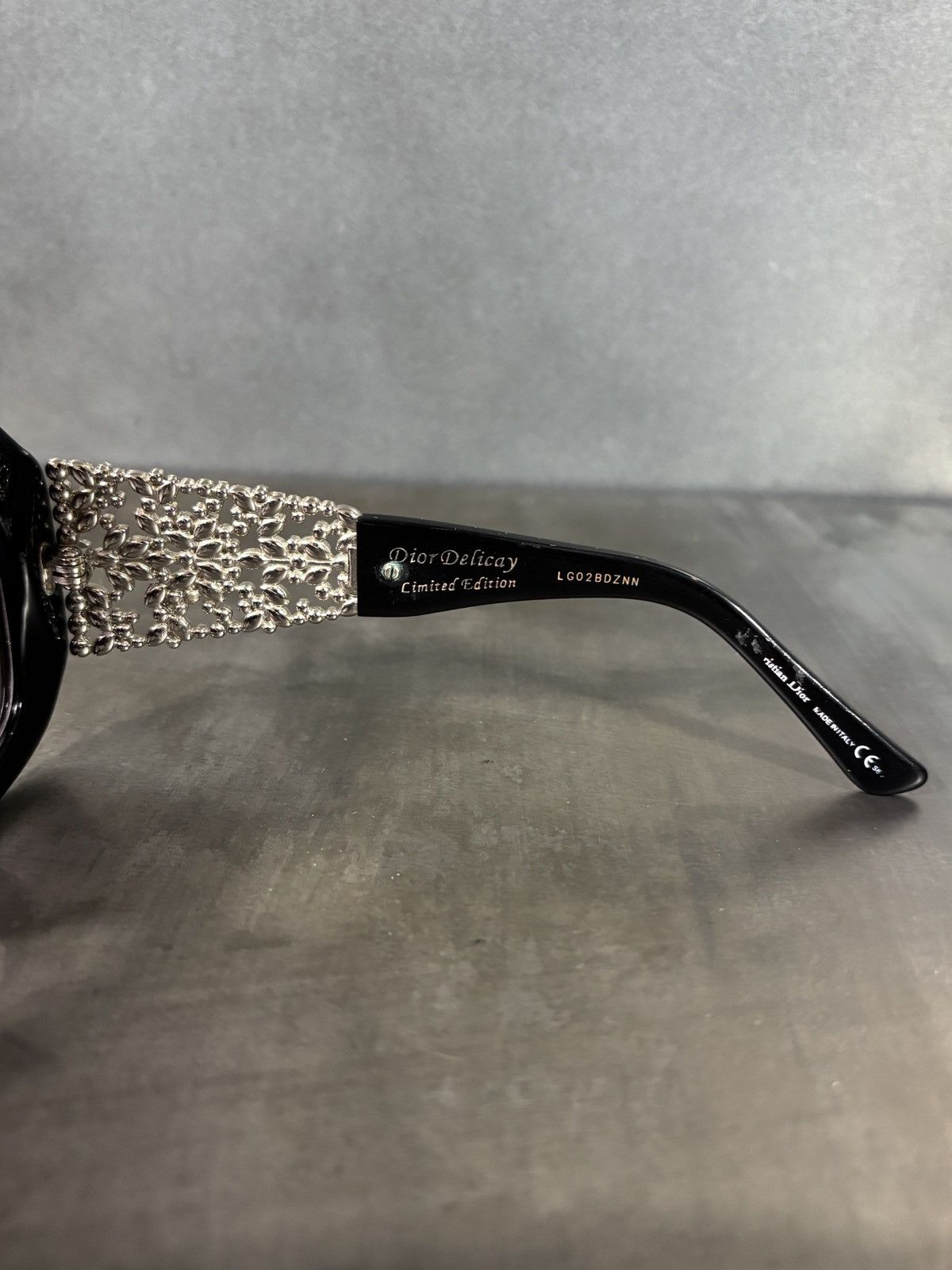 Dior 2011 Dior Delicacy Sunglasses Limited Edition Rhinestone Size ONE SIZE - 17 Thumbnail