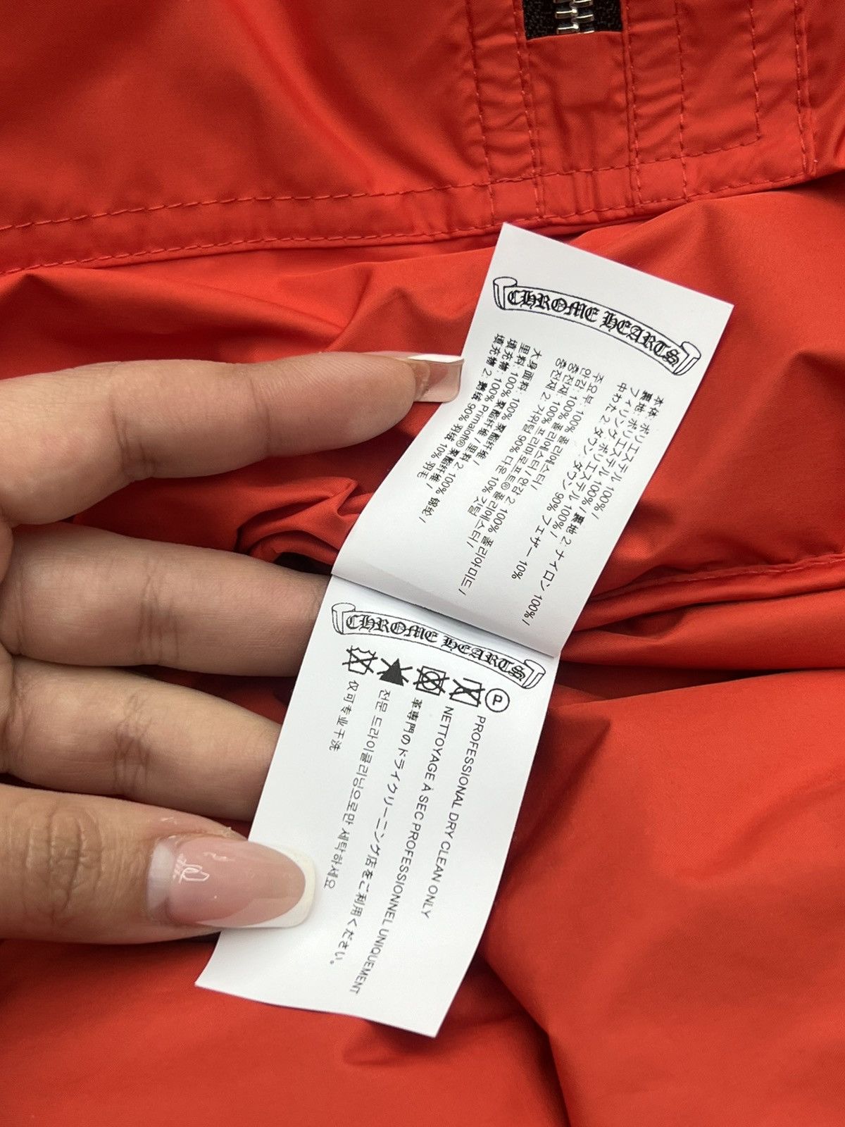 Chrome Hearts Chrome Hearts Red Monogram Cross Pattern Puffer Down Jacket Size US XL / EU 56 / 4 - 21 Thumbnail