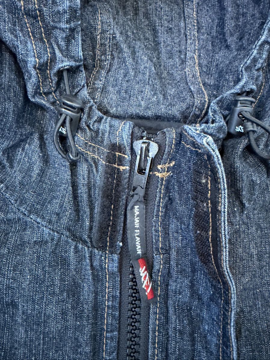 Other Y2K Majah Flavah Denim Hoodie Size US XXL / EU 58 / 5 - 6 Thumbnail