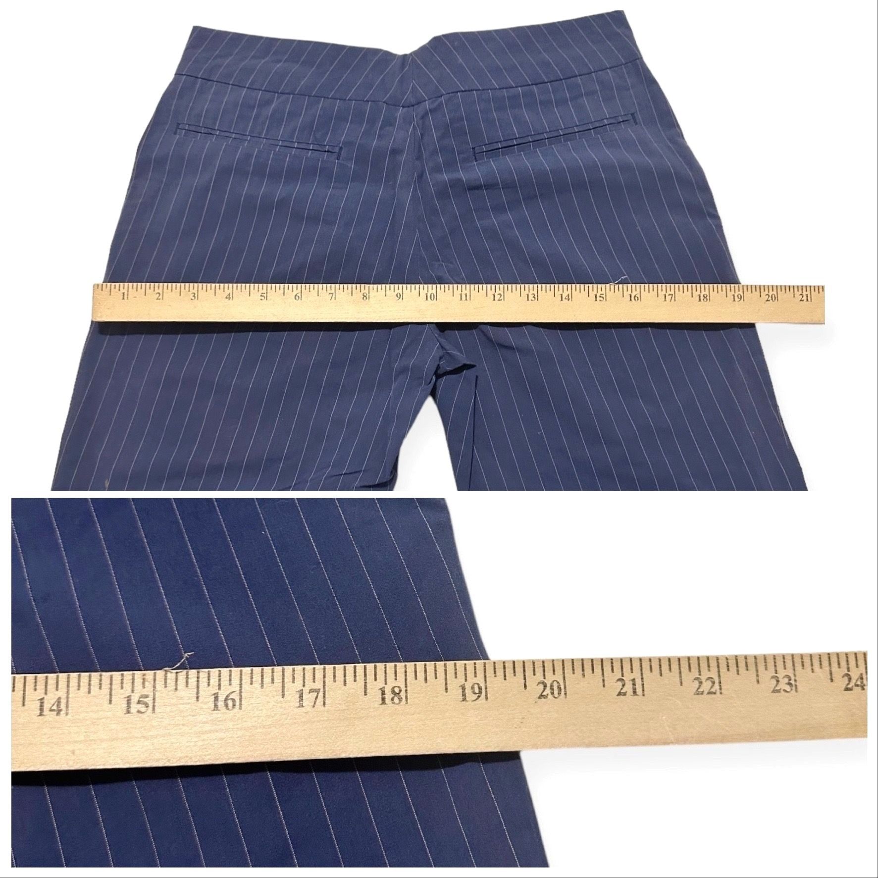 Marni Marni Pinstripe Cotton Trouser, Cropped leg, Button Fly, Siz Size 26" / US 2 / IT 38 - 15 Thumbnail