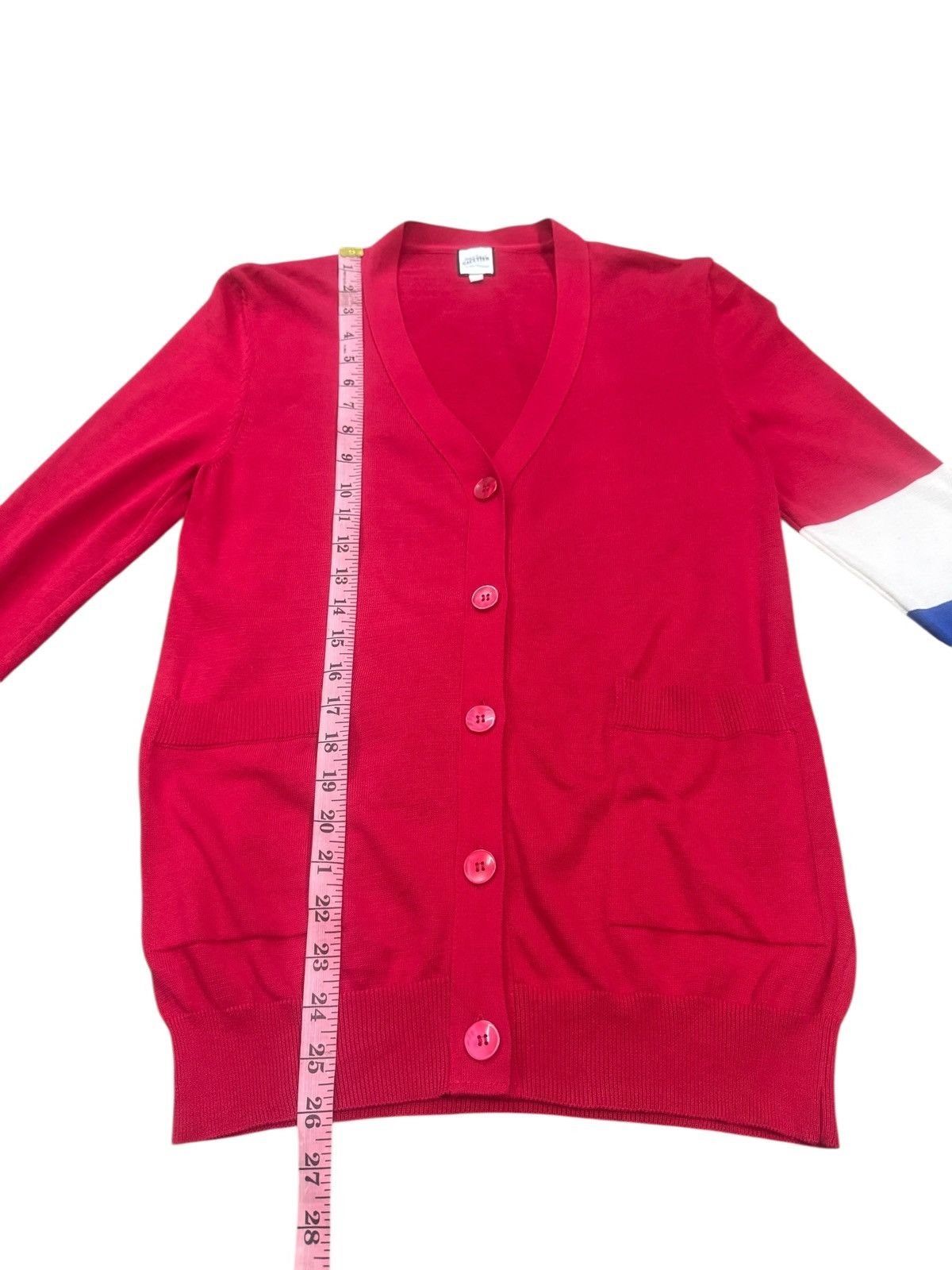 Jean Paul Gaultier JEAN PAUL GAUTIER TRICOLOUR CARDIGAN Size S / US 4 / IT 40 - 11 Thumbnail