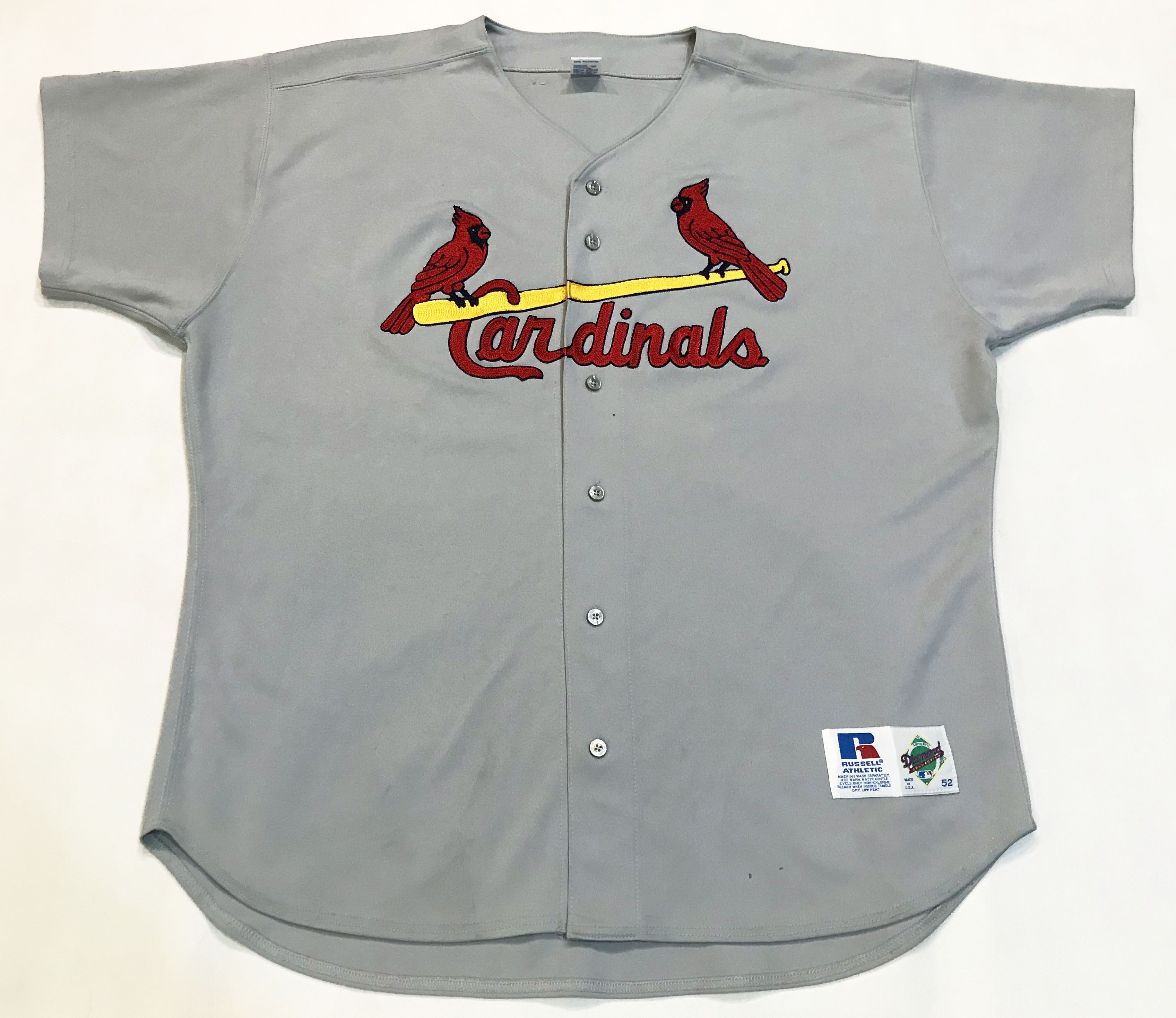 MLB × Russell Athletic × Vintage Russell Diamond MLB St. Louis Cardinals MCGWIRE #25 Jersey Size US XL / EU 56 / 4 - 1 Thumbnail