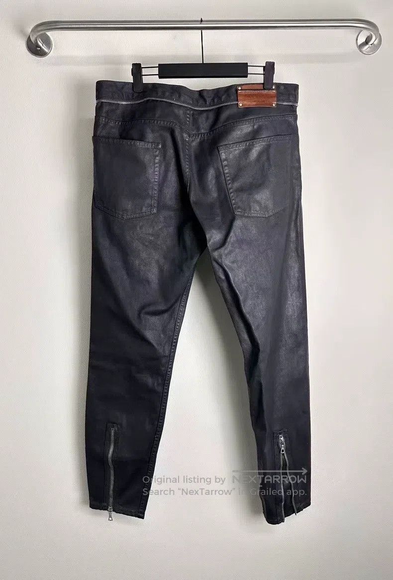 Dries Van Noten Dries Van Noten Waxed Coated Jeans Size US 34 / EU 50 - 2 Thumbnail