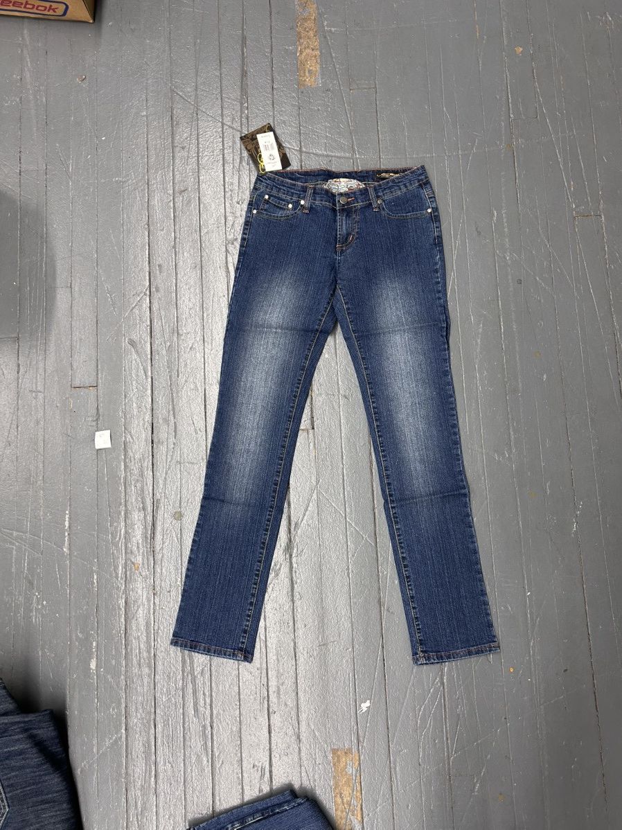 Christian Audigier × Ed Hardy Ed Hardy by Christian Audigier Tiger Jeans Women’s Size 26" / US 2 / IT 38 - 1 Thumbnail