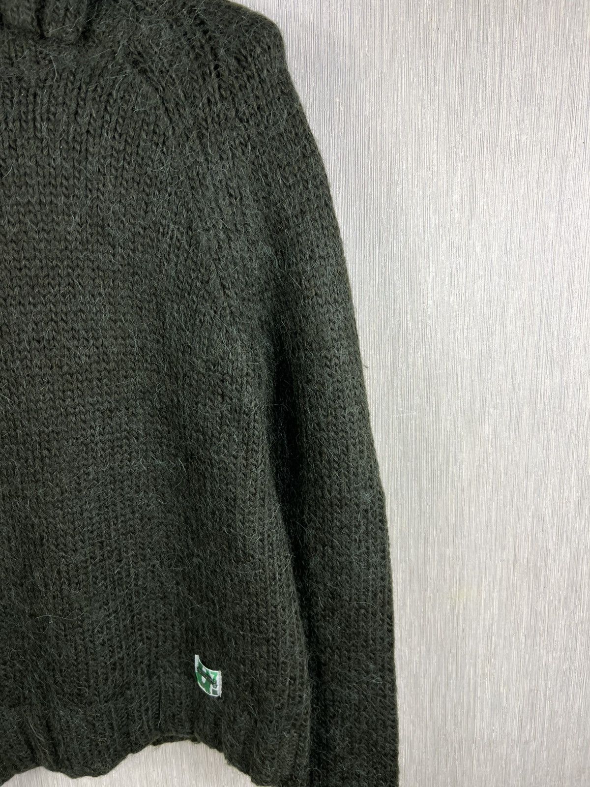 Diesel Vintage Diesel heavy wool alpaca turtleneck sweater gothic Size US M / EU 48-50 / 2 - 9 Thumbnail
