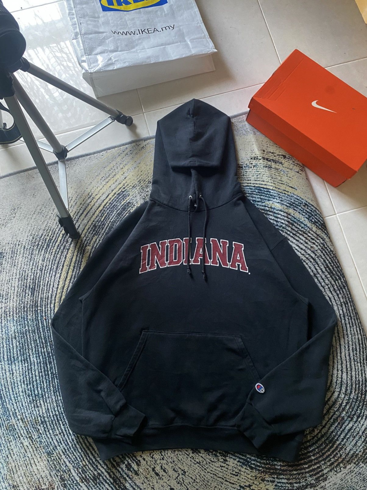 Champion × Vintage Vintage Champion Reverse Weave Hoodie Size US L / EU 52-54 / 3 - 9 Thumbnail