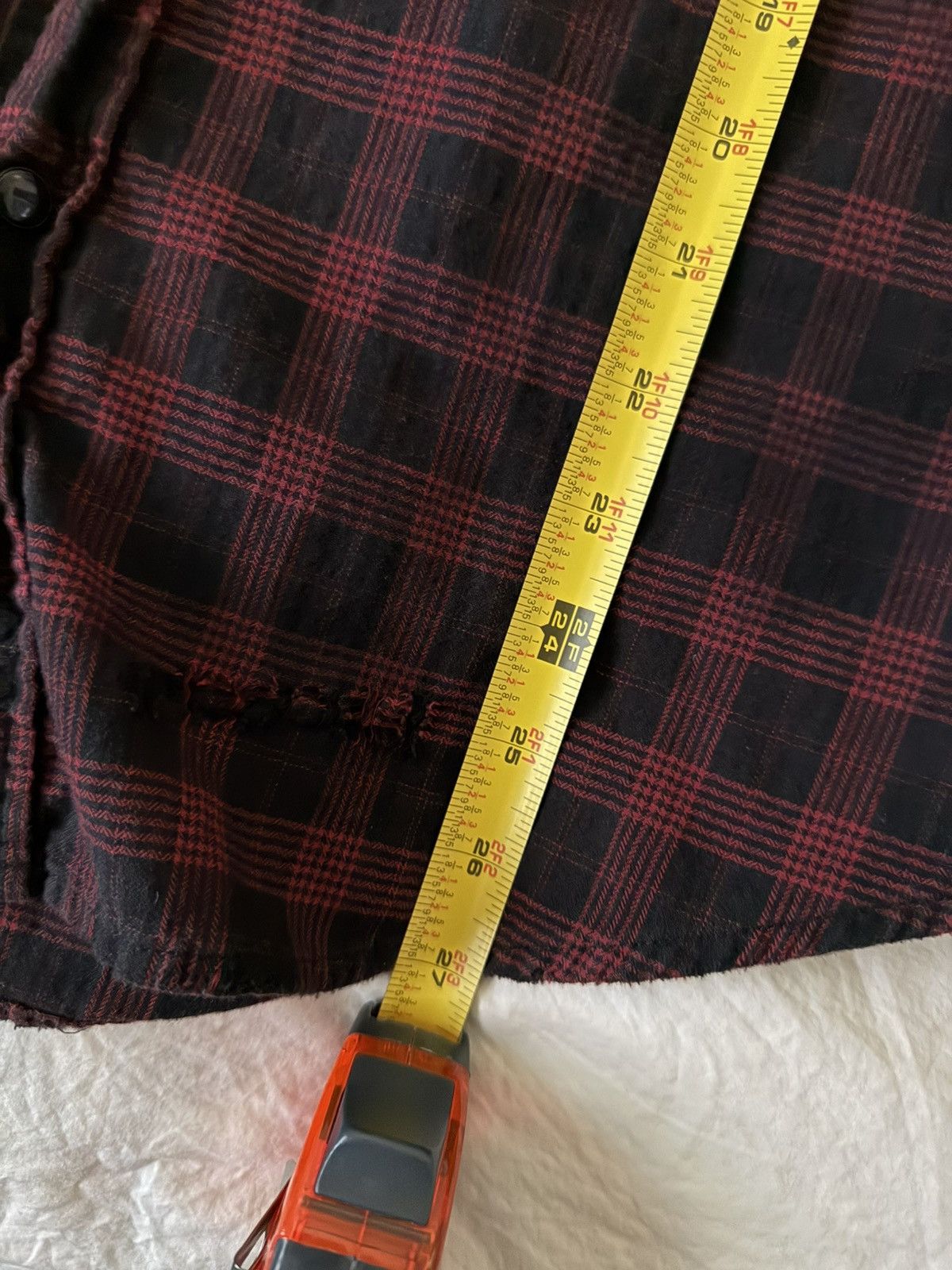 Ksubi × Vintage KSUBI MALCOLM BLACK/RED PLAID BUTTON UP SHIRT SIZE MEDIUM Size US M / EU 48-50 / 2 - 7 Thumbnail