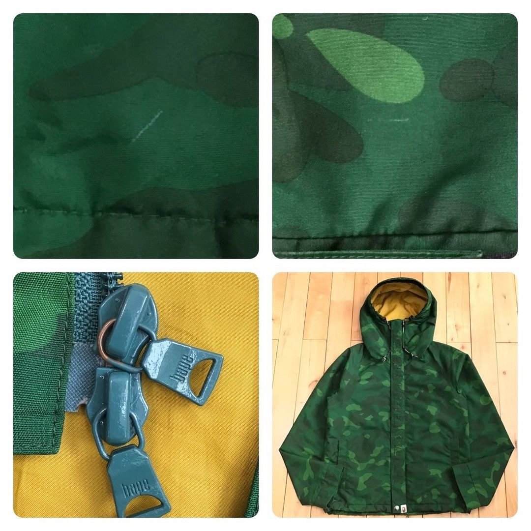 Bape × Nigo BAPE Green camo hoodie snowboard jacket a bathing ape NIGO Size US S / EU 44-46 / 1 - 7 Thumbnail