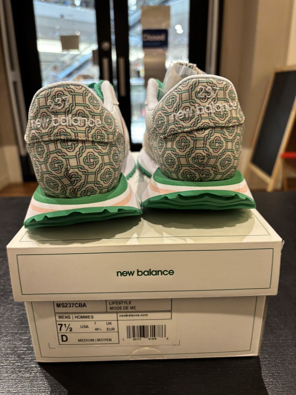 New Balance New Balance 237 X Casablanca ‘Munsell White’ Size US 7.5 / EU 40-41 - 3 Thumbnail