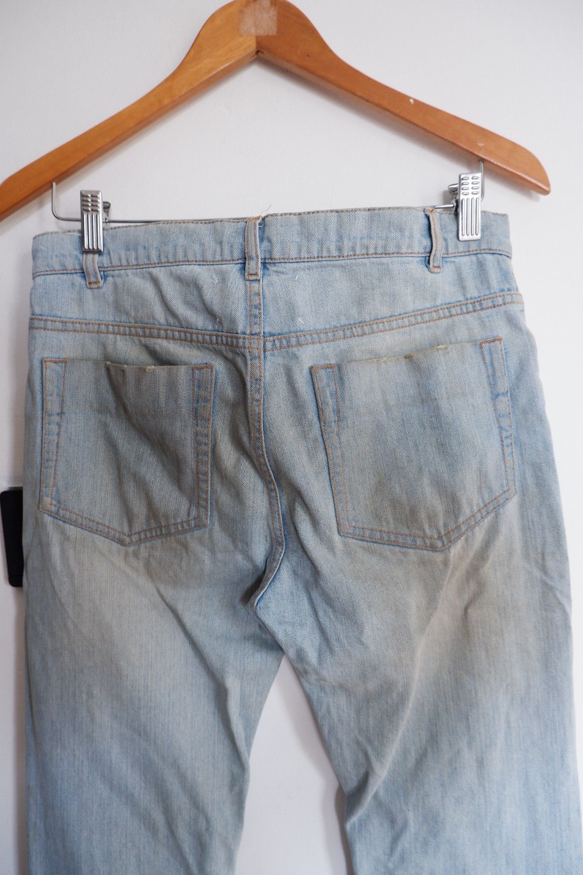Maison Margiela Maison Margiela Stained Jeans - Slim Fit Size US 30 / EU 46 - 4 Thumbnail