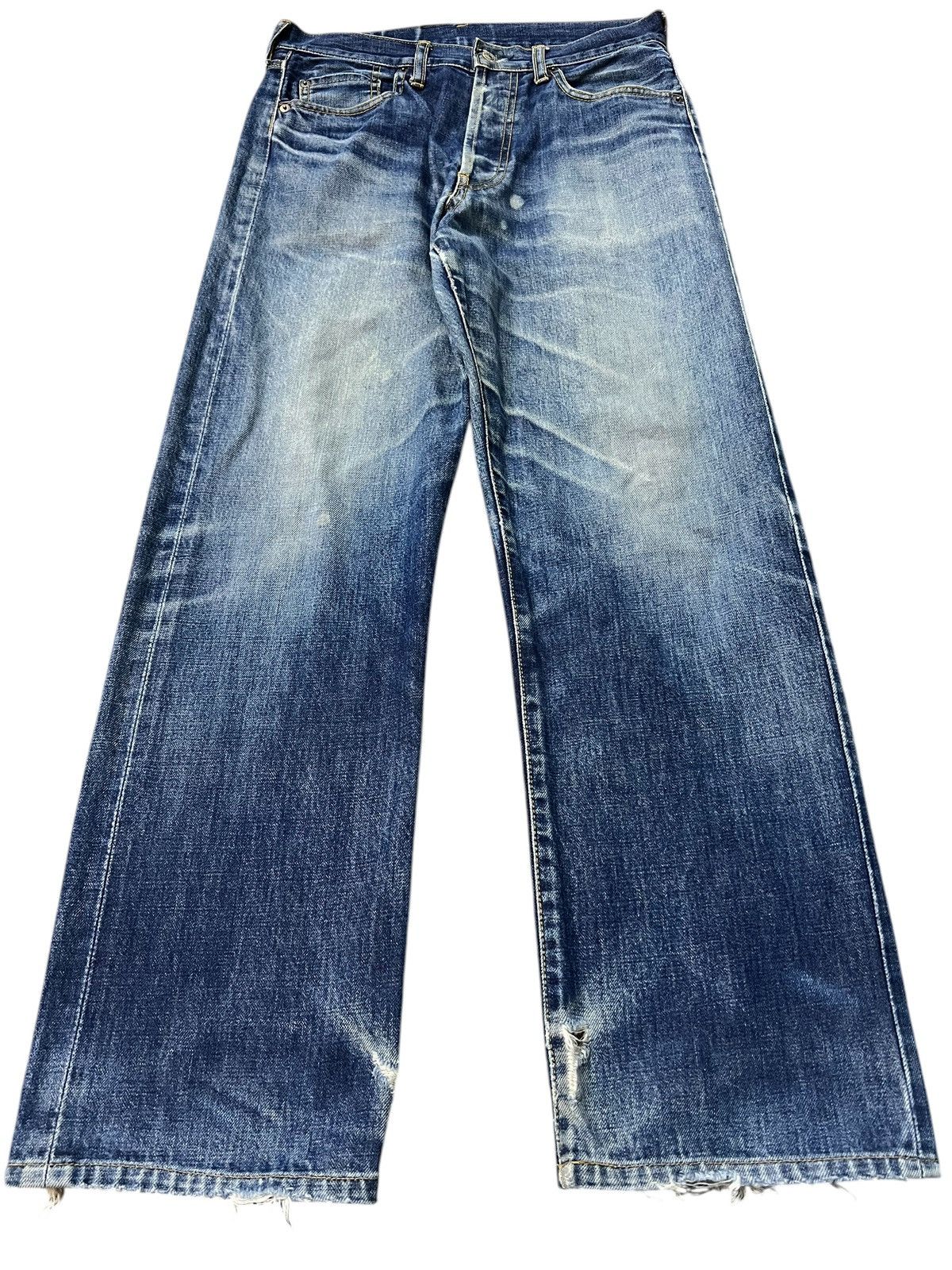 Vintage 80’s Takeo Kikuchi Japanese Brand Clawmark Nice Faded Jean Size US 29 - 1 Thumbnail