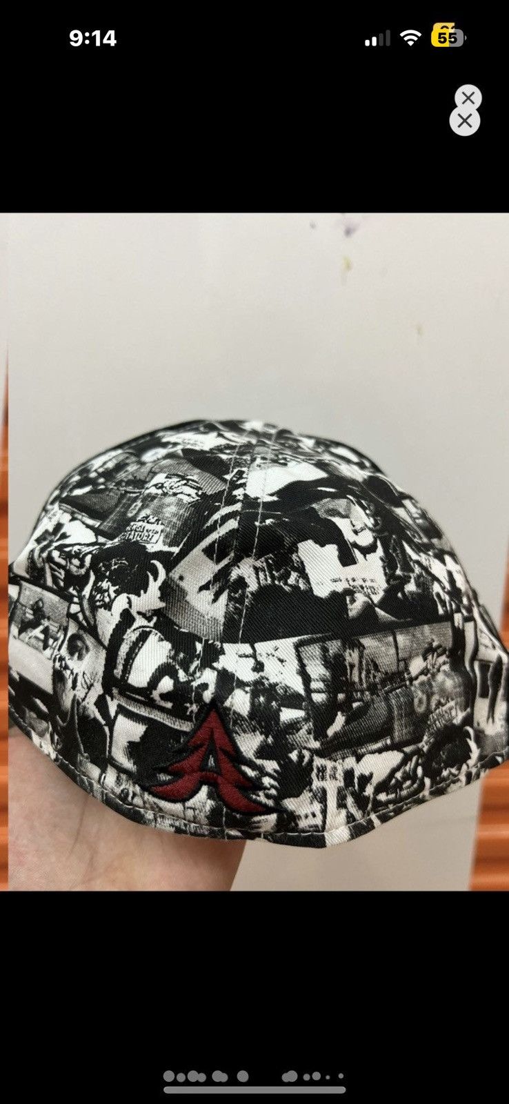 New Era ***FINAL DROP***RARE 00s ETNIES PHOTOGRAPH NEW ERA HAT 75/8 Size ONE SIZE - 5 Thumbnail
