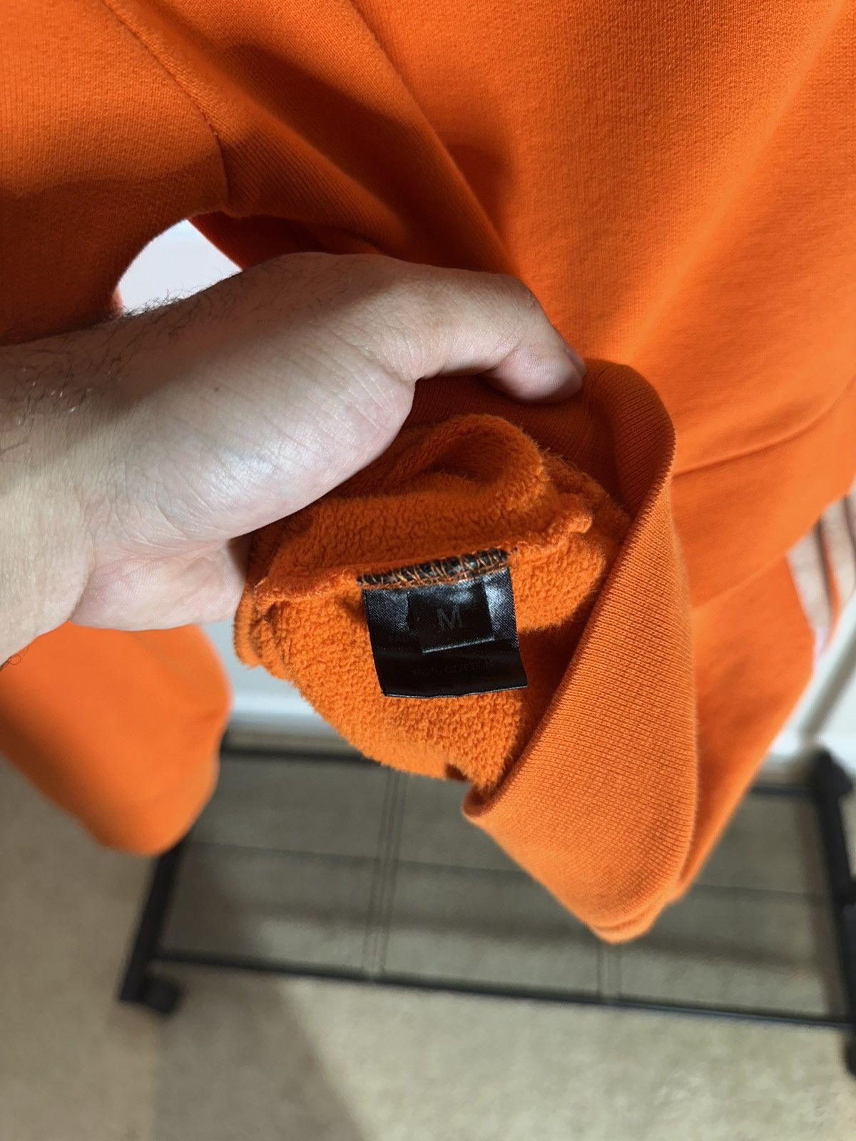 Raf Simons × Sterling Ruby Raf Simons x Sterling Ruby Rugby Long Sleeve – Orange Size US M / EU 48-50 / 2 - 5 Thumbnail